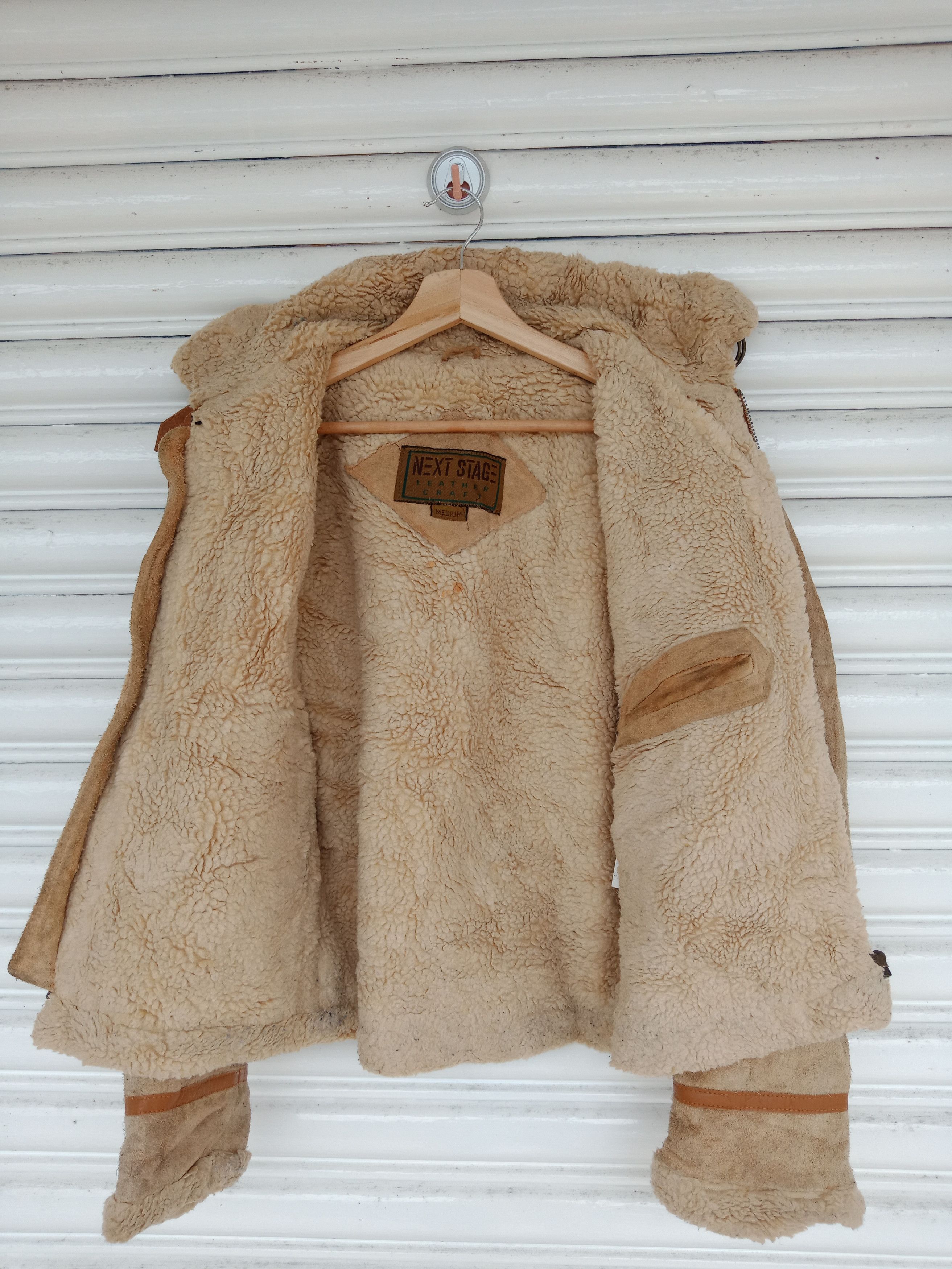 Leather Next Stage Suede Sheepskin Leather Craft Size US L / EU 52-54 / 3 - 3 Thumbnail