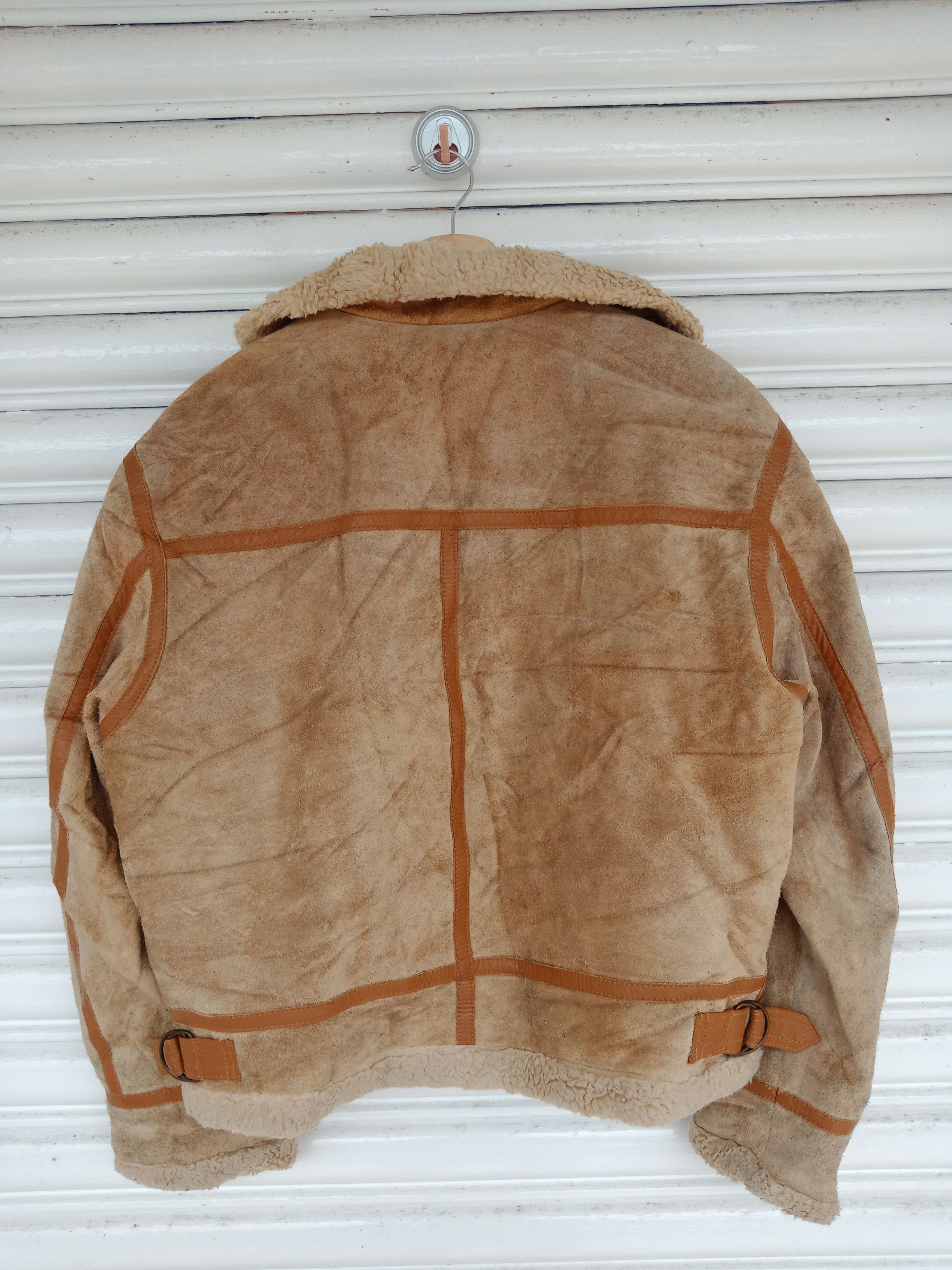 Leather Next Stage Suede Sheepskin Leather Craft Size US L / EU 52-54 / 3 - 2 Thumbnail