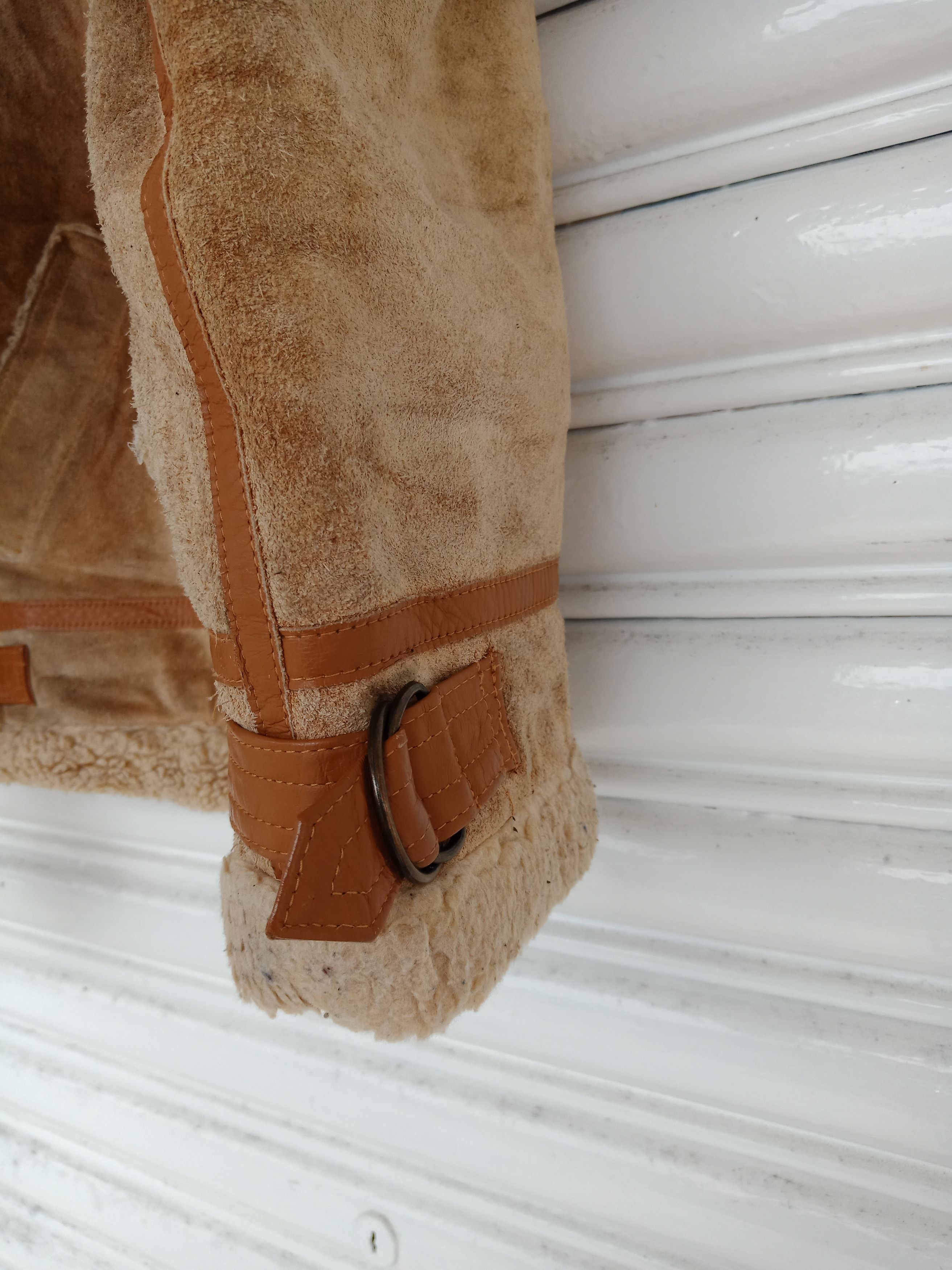 Leather Next Stage Suede Sheepskin Leather Craft Size US L / EU 52-54 / 3 - 6 Thumbnail