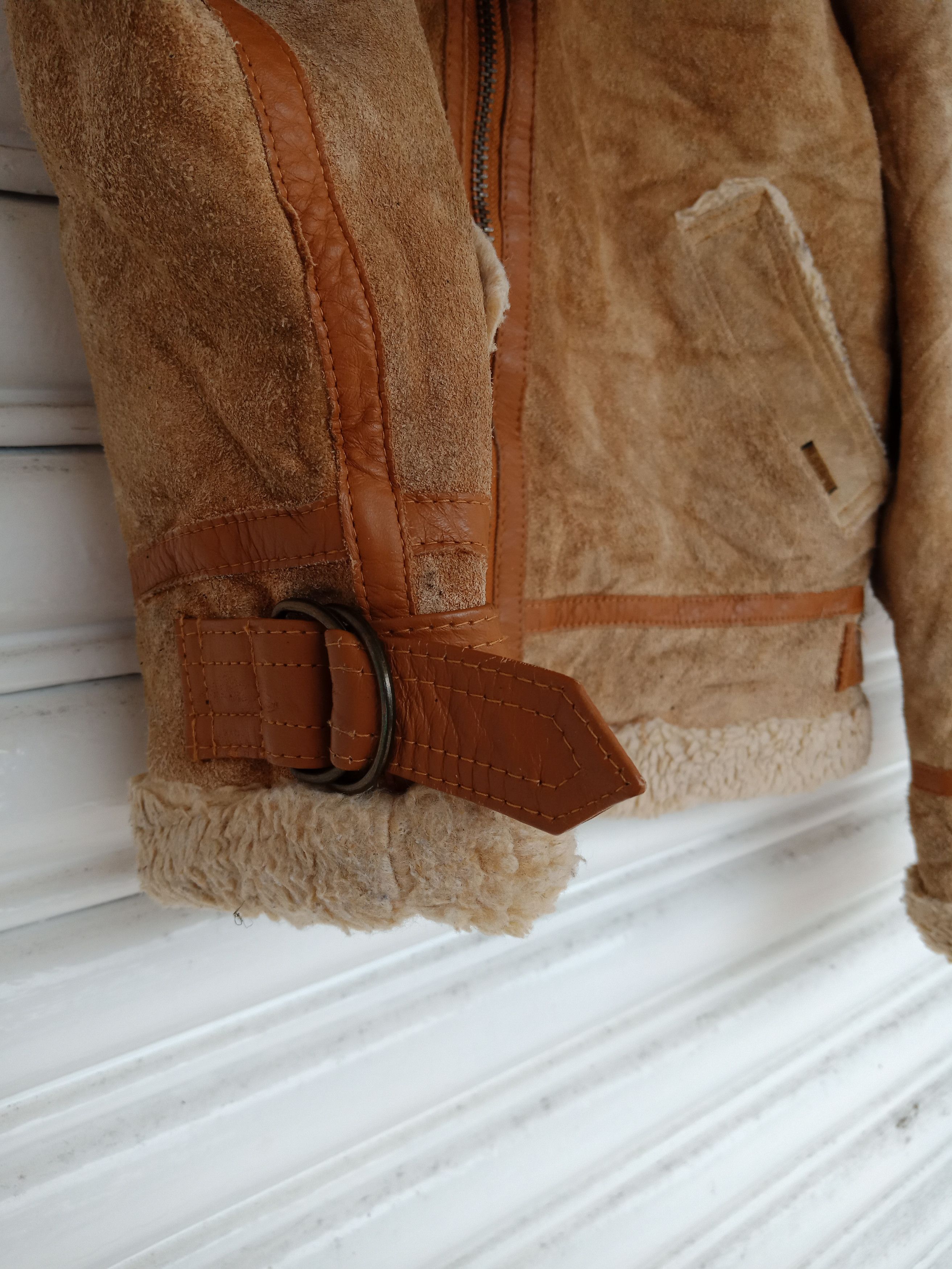 Leather Next Stage Suede Sheepskin Leather Craft Size US L / EU 52-54 / 3 - 7 Thumbnail