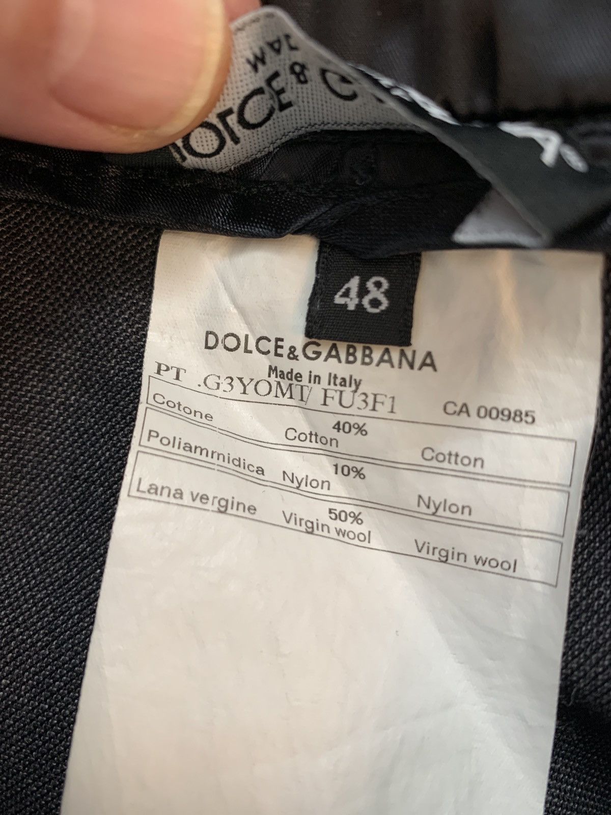Dolce & Gabbana Taxedo jogger pants Size US 34 / EU 50 - 9 Thumbnail