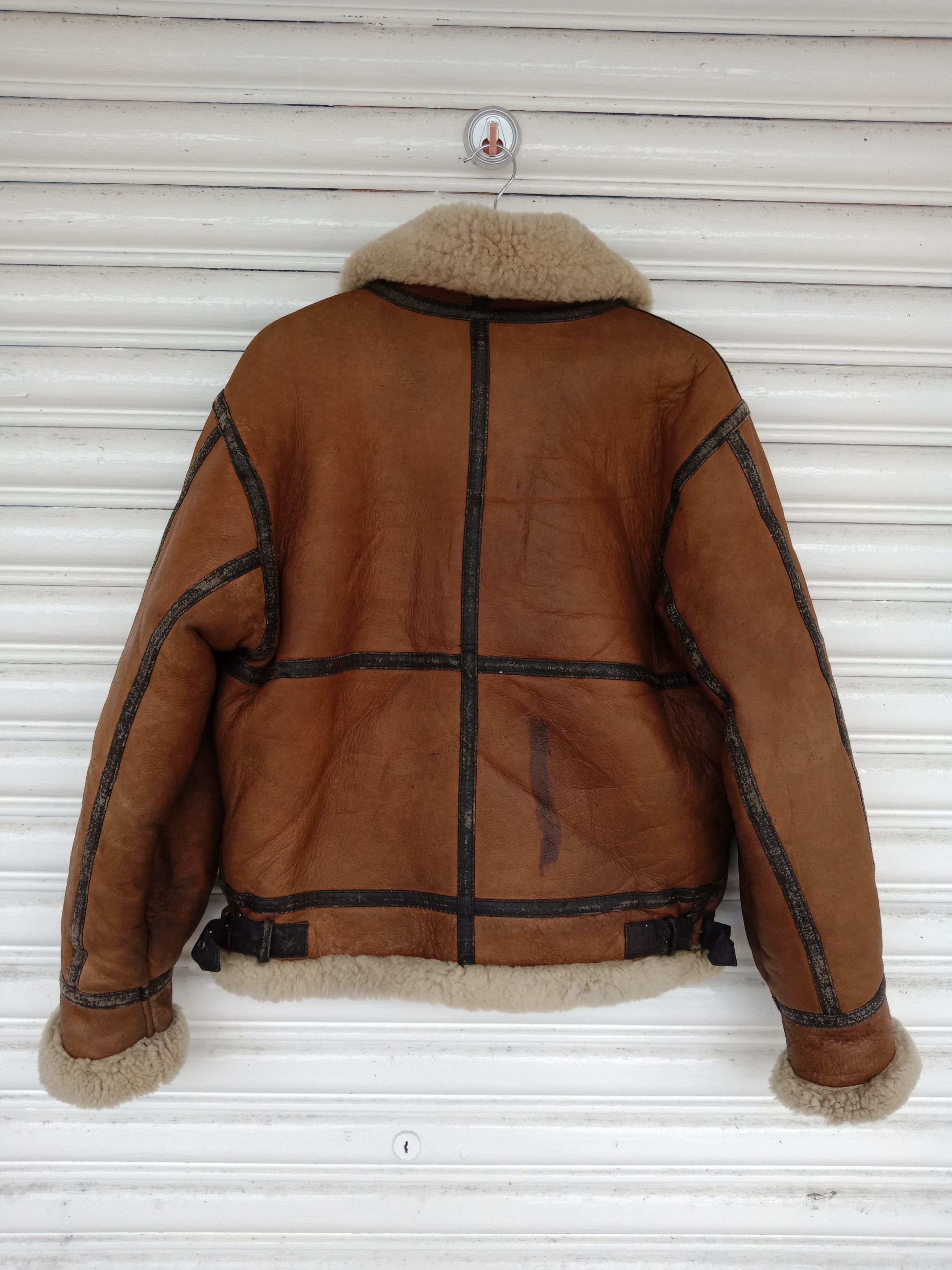 Leather B 3 American Military Wear Sheepskin Flight Size US L / EU 52-54 / 3 - 4 Thumbnail