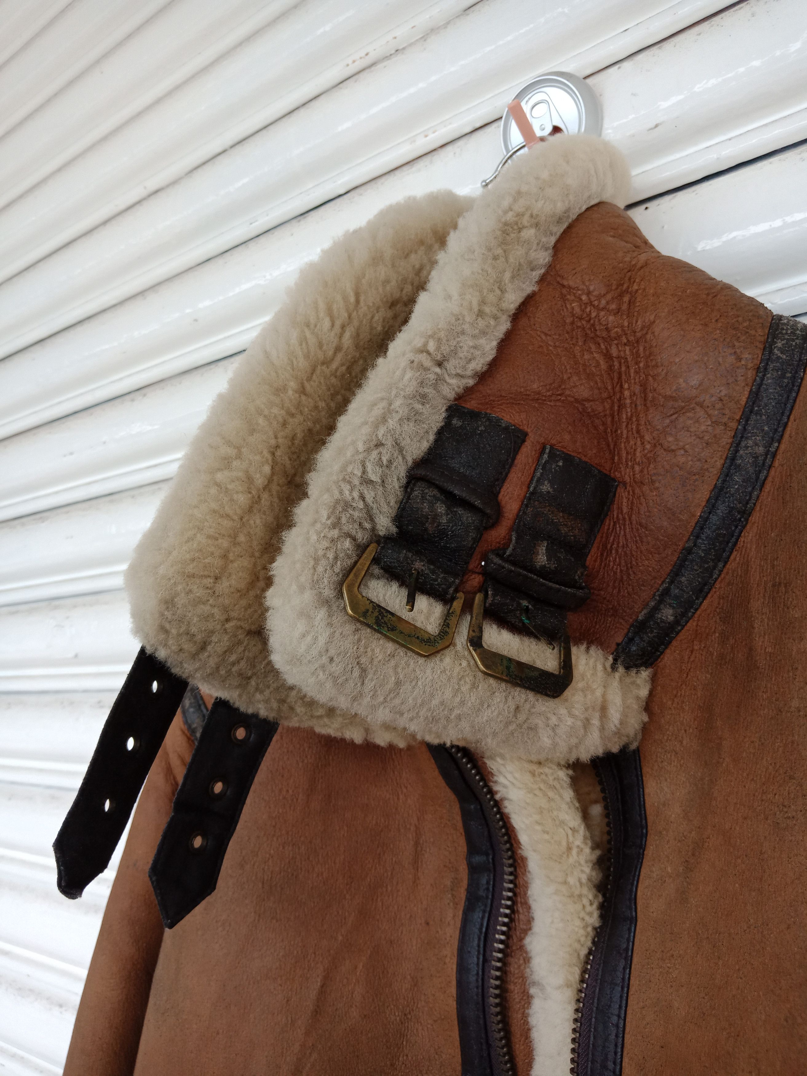 Leather B 3 American Military Wear Sheepskin Flight Size US L / EU 52-54 / 3 - 12 Thumbnail