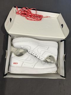 Supreme x Air Force 1 Low 'Box Logo - White' – Free Society Fashion Private  Limited