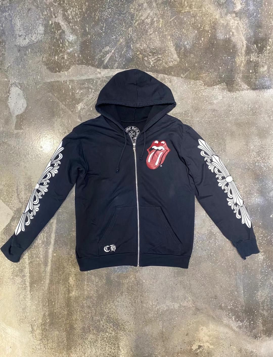 Chrome Hearts Chrome Hearts Rolling Stone Limited Edition Zip Up | Grailed