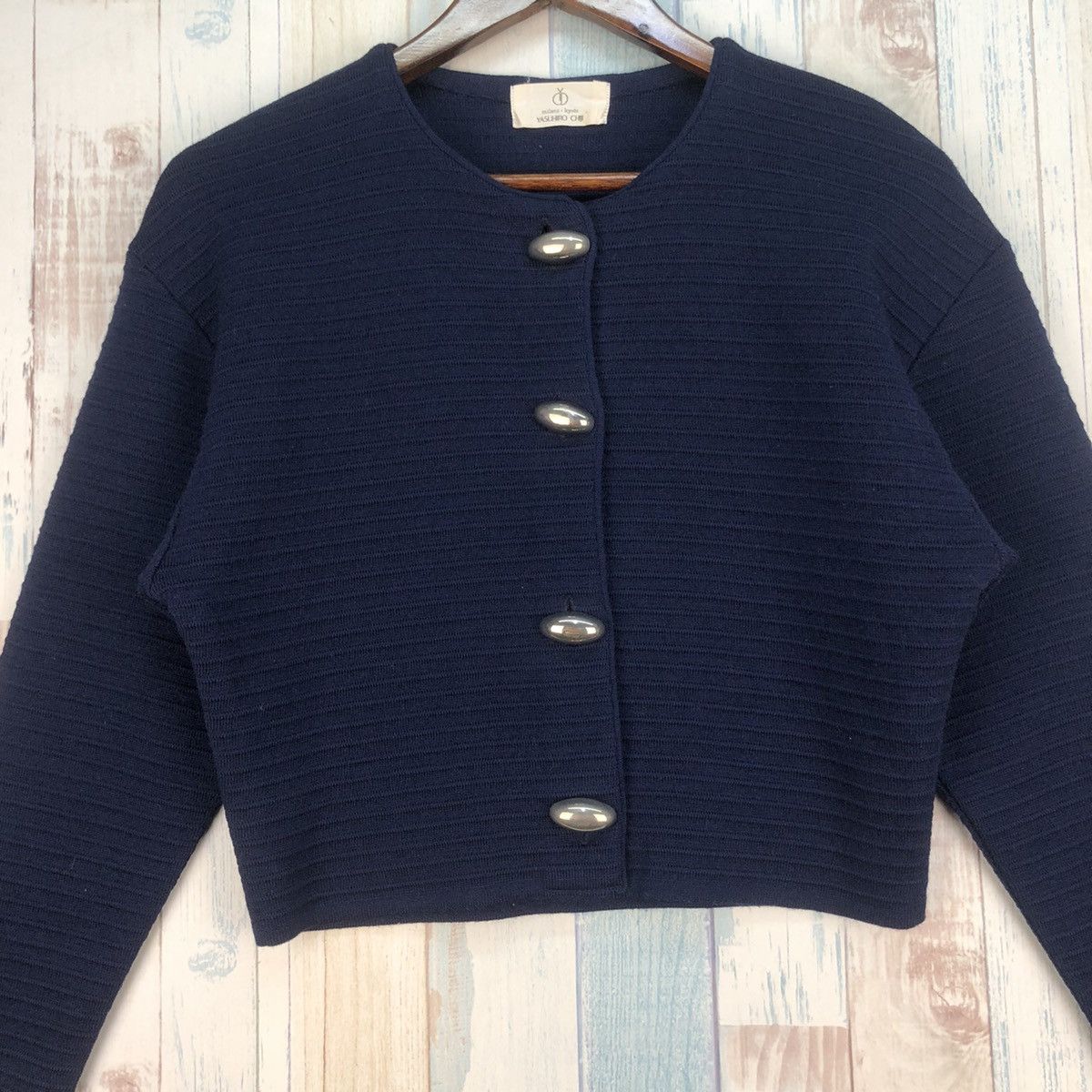 Japanese Brand × Vintage Vintage Yasuhiro Chiji Milano Crop top Size S / US 4 / IT 40 - 4 Thumbnail