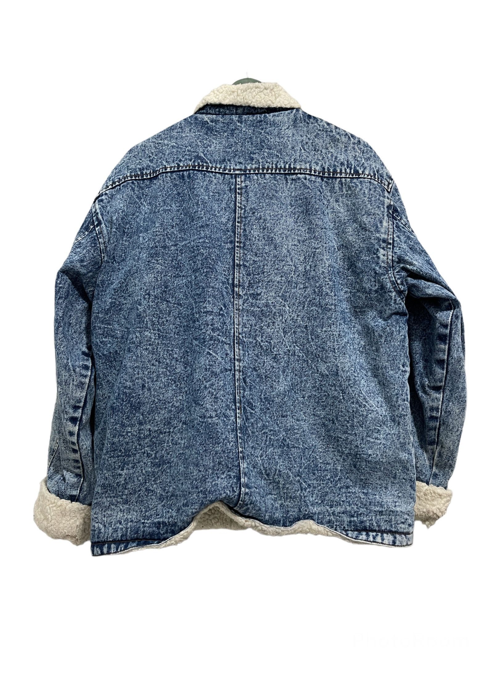 Vintage Hacienda Button Toggle Lined Shearling L.G.B Style Jacket Size US M / EU 48-50 / 2 - 5 Thumbnail