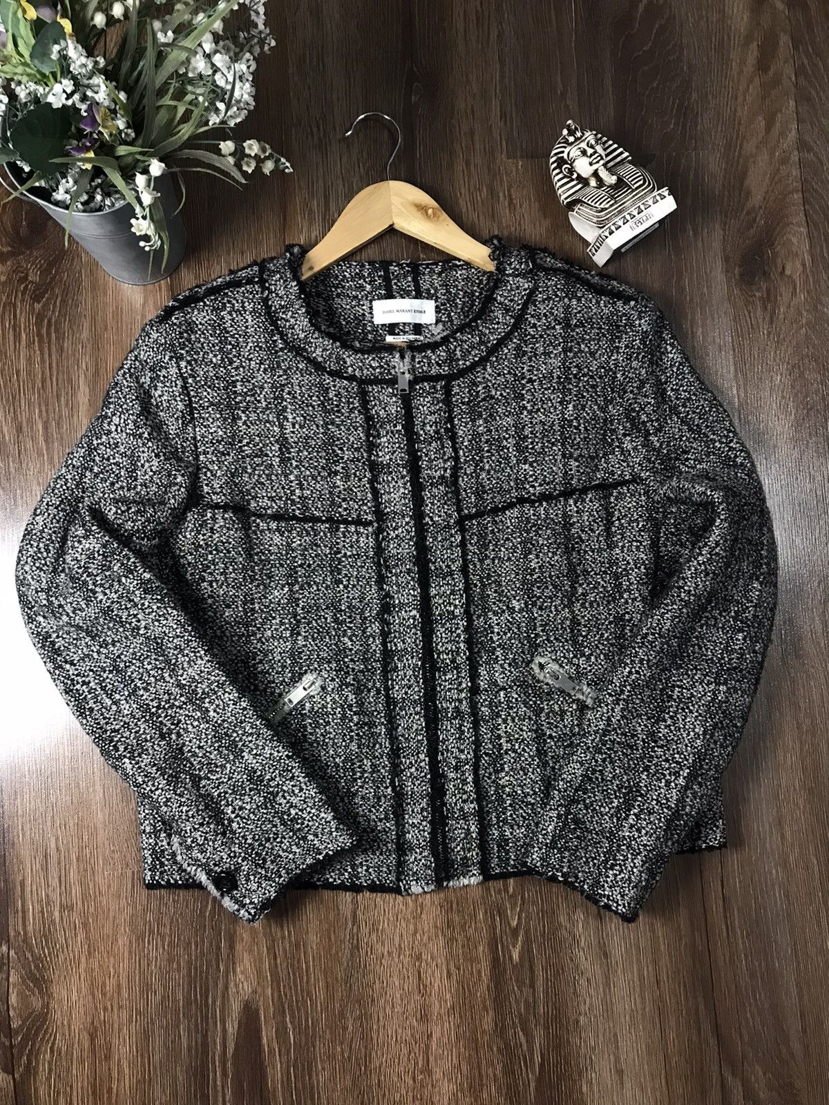 Isabel Marant Isabel Marant Etoile tweed bouckle Jacket Size M / US 6-8 / IT 42-44 - 1 Thumbnail