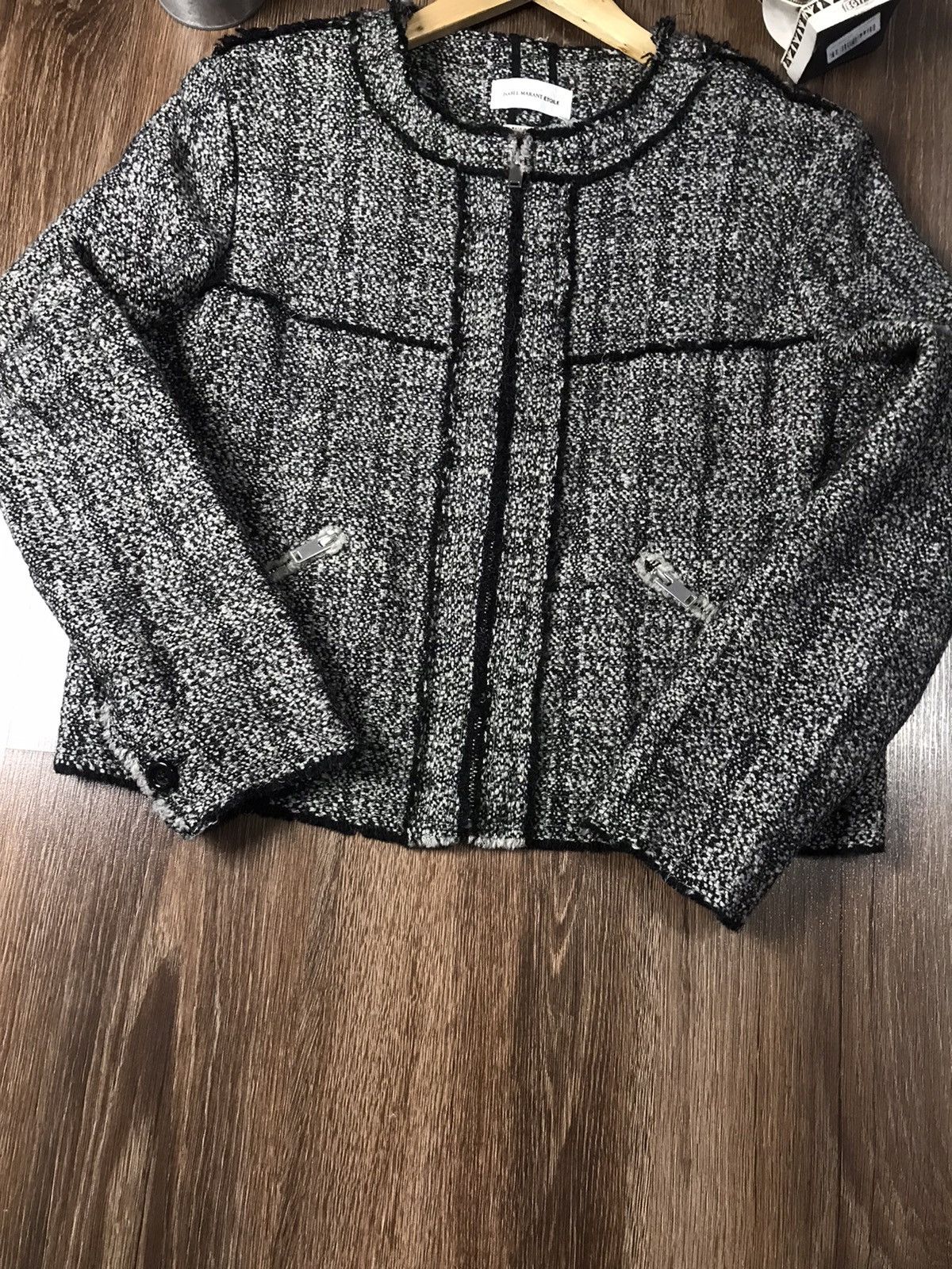 Isabel Marant Isabel Marant Etoile tweed bouckle Jacket Size M / US 6-8 / IT 42-44 - 3 Thumbnail