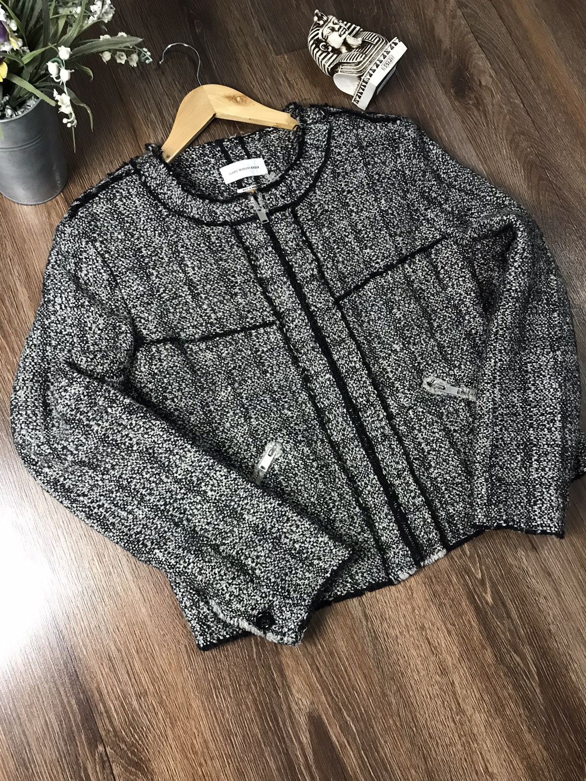 Isabel Marant Isabel Marant Etoile tweed bouckle Jacket Size M / US 6-8 / IT 42-44 - 4 Thumbnail