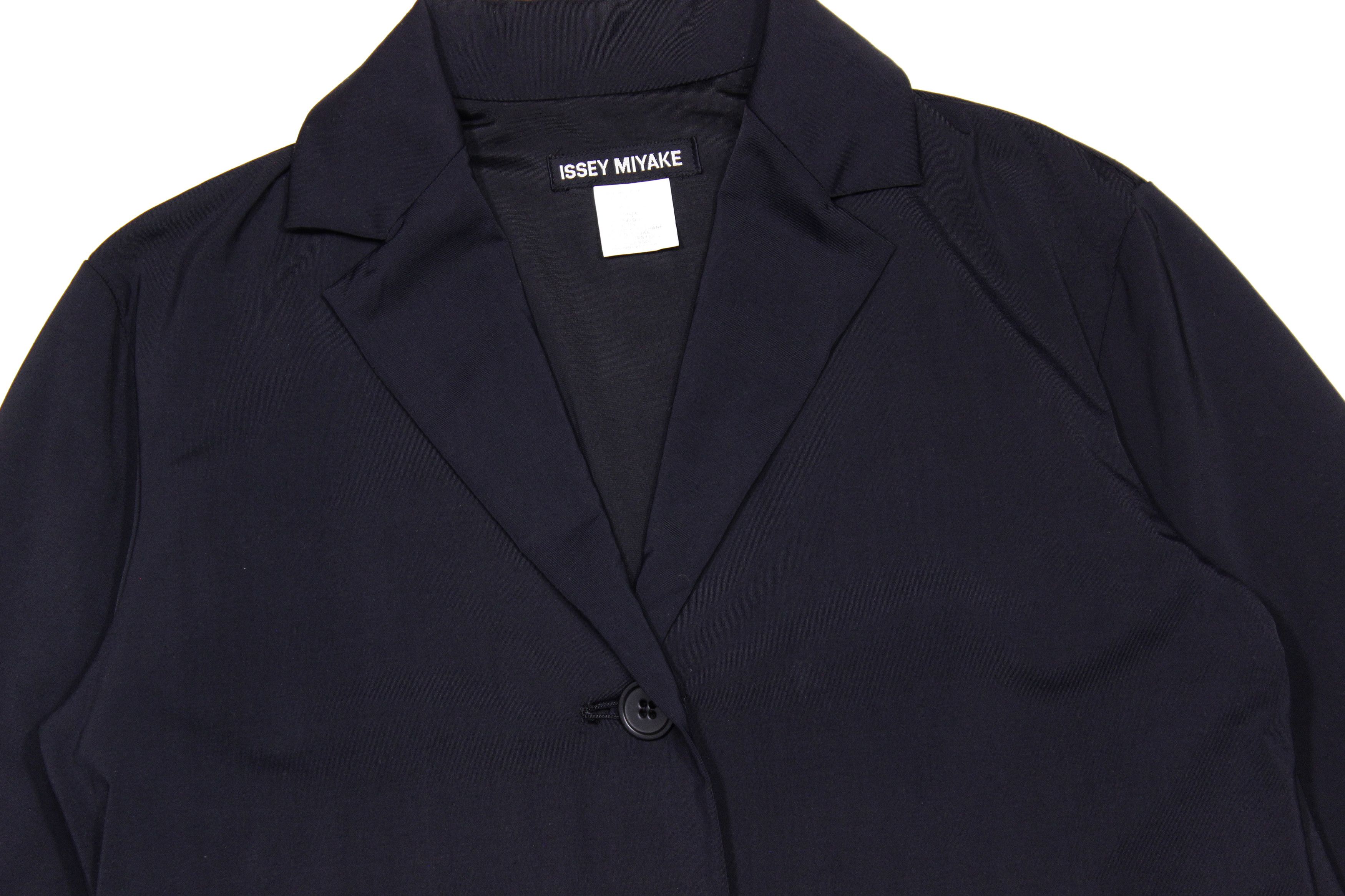 Issey Miyake 90S Stretch Blazer Vintage Made in Japan Size L / US 10 / IT 46 - 4 Thumbnail