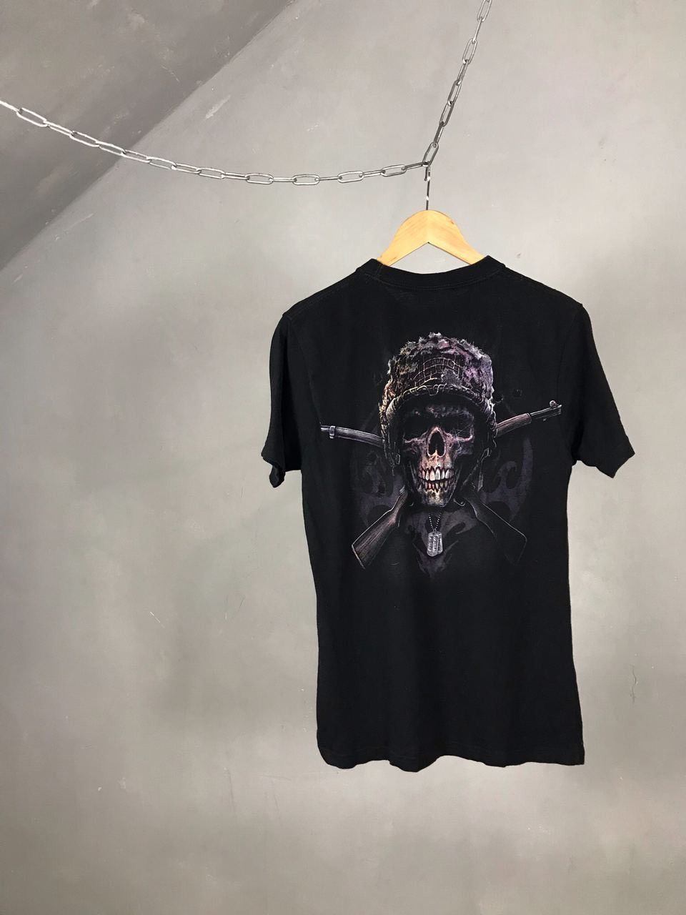 Vintage Vintage skull skeleton rock tee Size US S / EU 44-46 / 1 - 7 Thumbnail