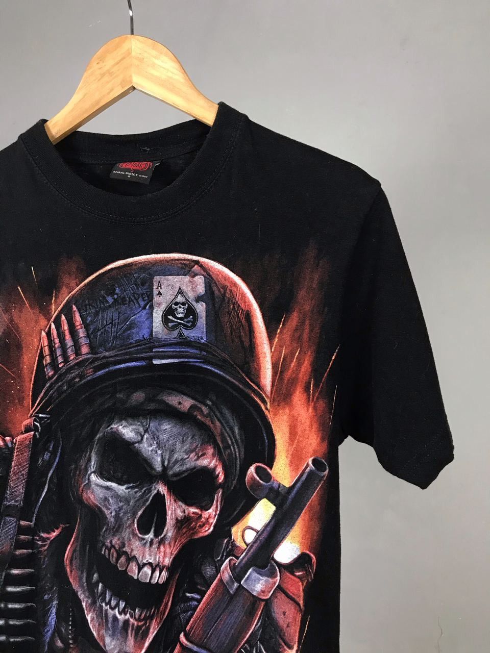 Vintage Vintage skull skeleton rock tee Size US S / EU 44-46 / 1 - 2 Thumbnail