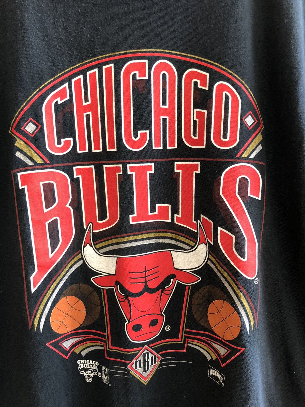 NBA × Vintage Vintage 90s Chicago Bulls Tee Size US S / EU 44-46 / 1 - 3 Thumbnail