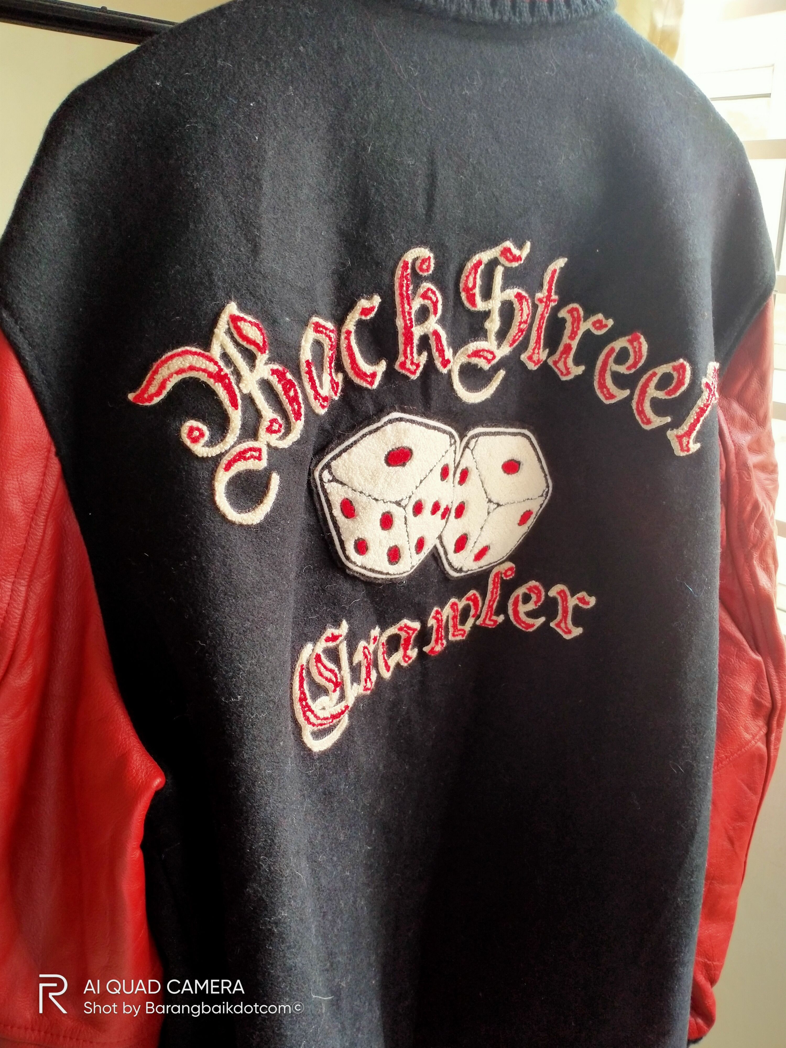 Other Leather Sleeve Chain Stitch Letterman Jacket Size L Size US L / EU 52-54 / 3 - 7 Thumbnail