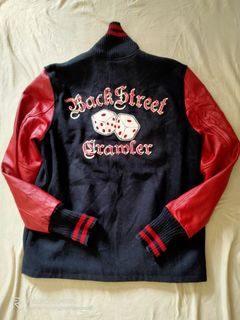 Chainstitch Leather Bomber Jacket | Grailed