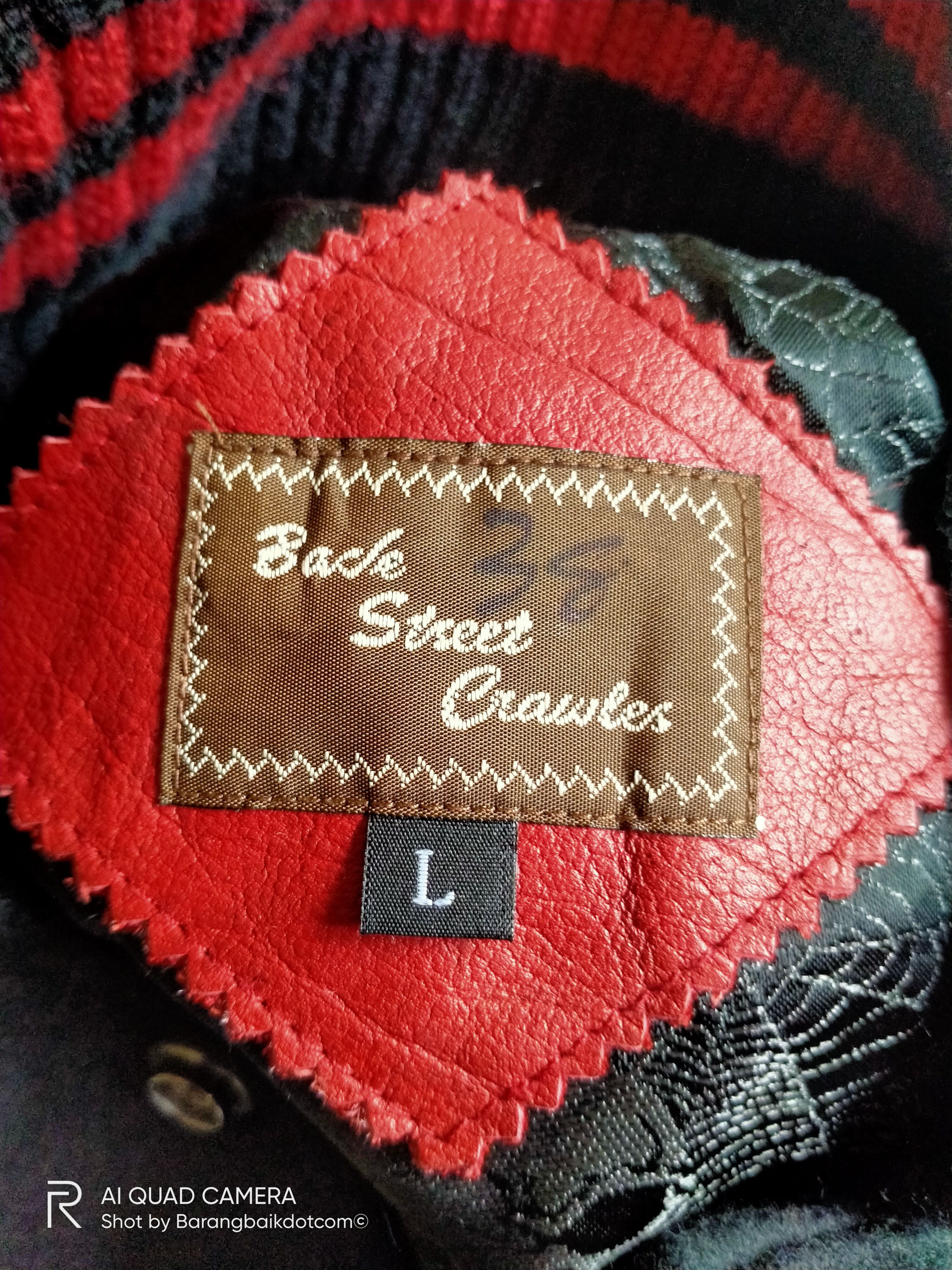 Other Leather Sleeve Chain Stitch Letterman Jacket Size L Size US L / EU 52-54 / 3 - 12 Thumbnail