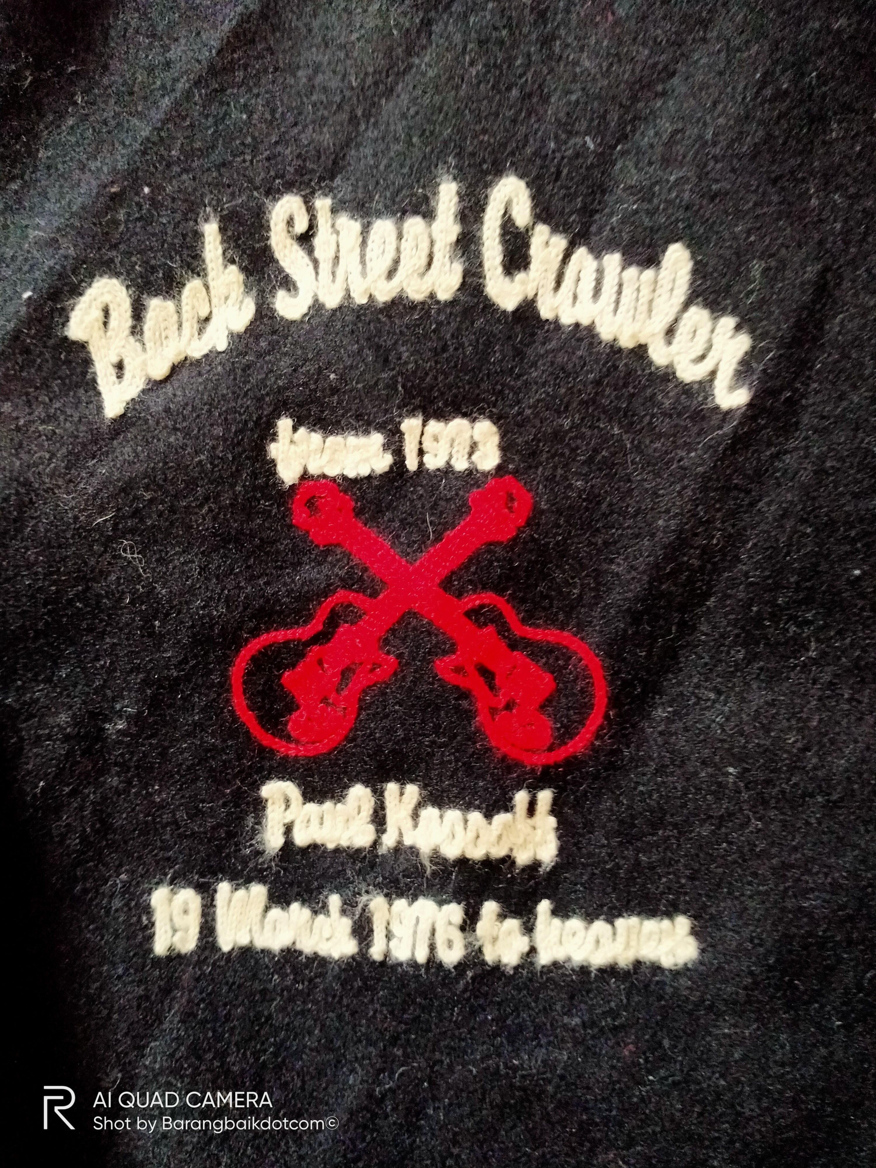 Other Leather Sleeve Chain Stitch Letterman Jacket Size L Size US L / EU 52-54 / 3 - 9 Thumbnail