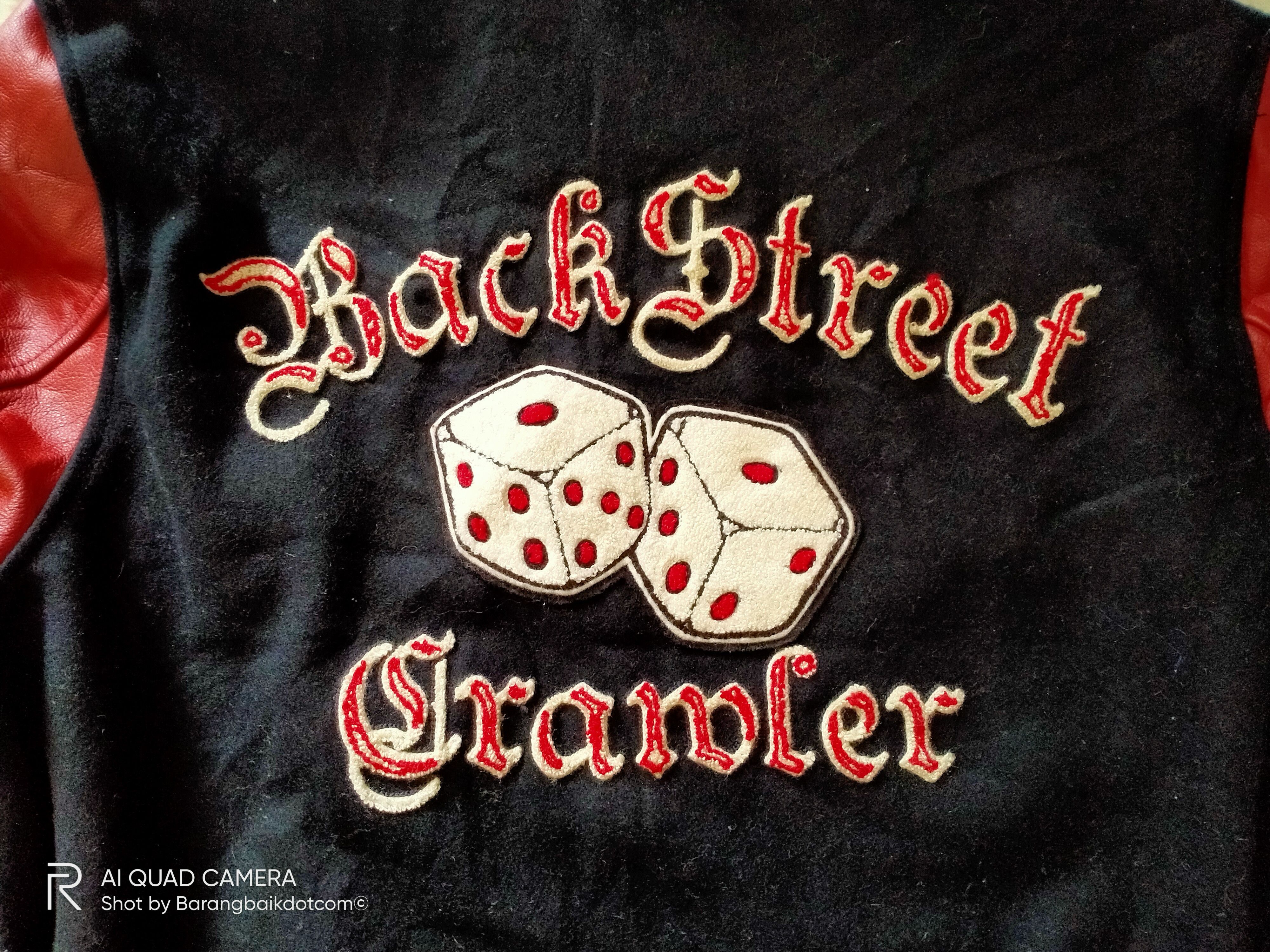 Other Leather Sleeve Chain Stitch Letterman Jacket Size L Size US L / EU 52-54 / 3 - 11 Thumbnail