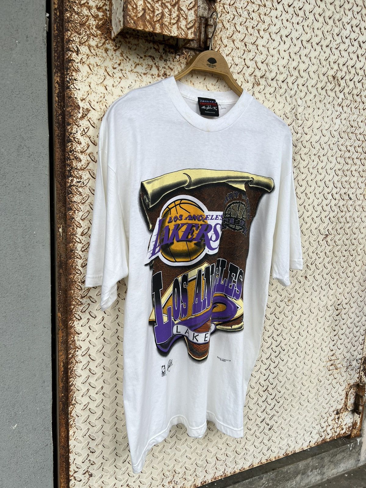 NBA LOS ANGELES LAKER BY MAGIC JOHSON T’S TEE Size US XL / EU 56 / 4 - 3 Thumbnail