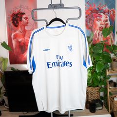 Chelsea FC 2003-2005 Retro Away Jersey Adult Long Sleeve