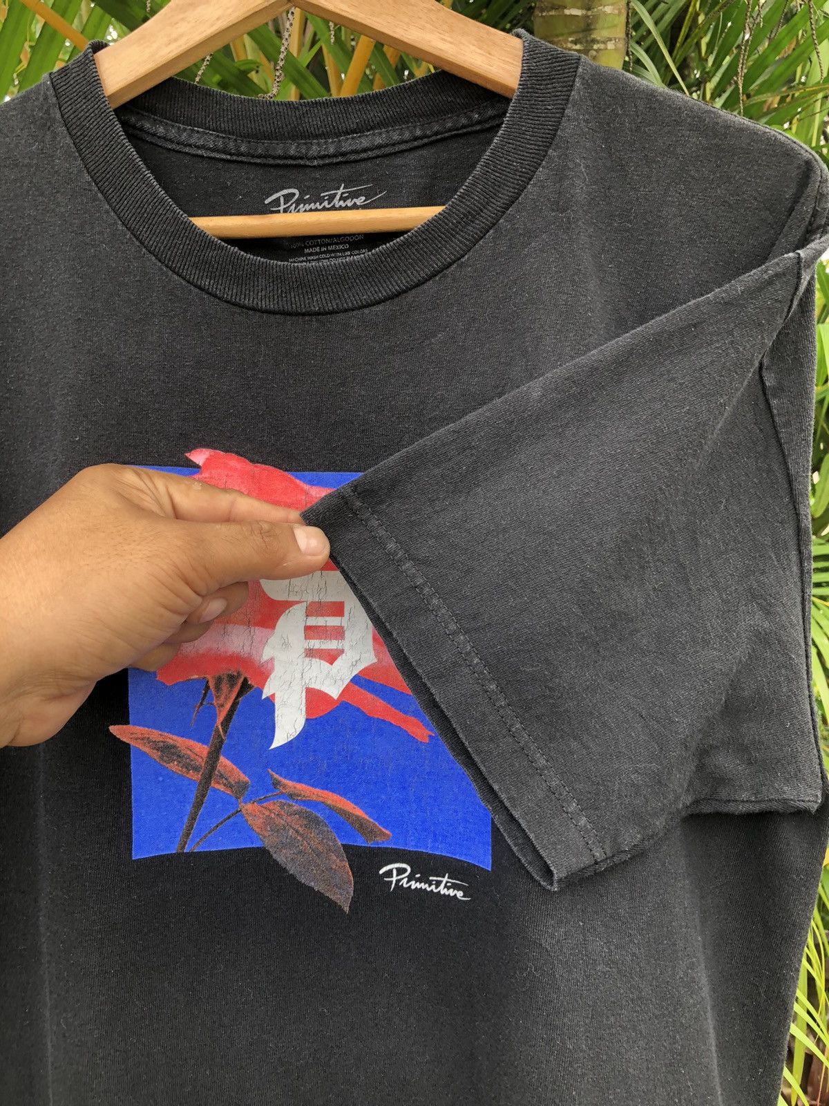 Last Drop🔥Rare‼️Primitive Skateboarding Sun Faded T Shirt