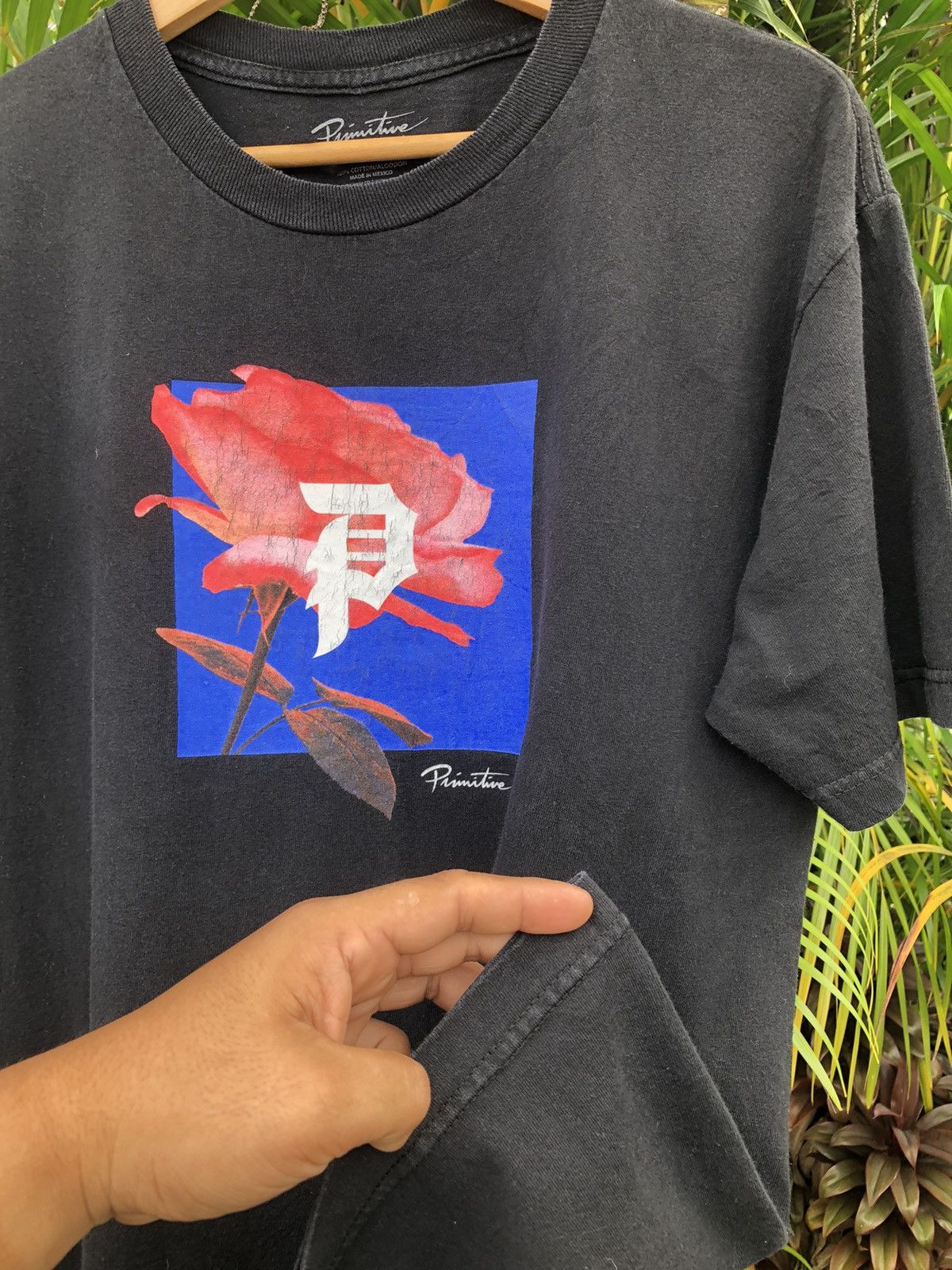 Last Drop🔥Rare‼️Primitive Skateboarding Sun Faded T Shirt