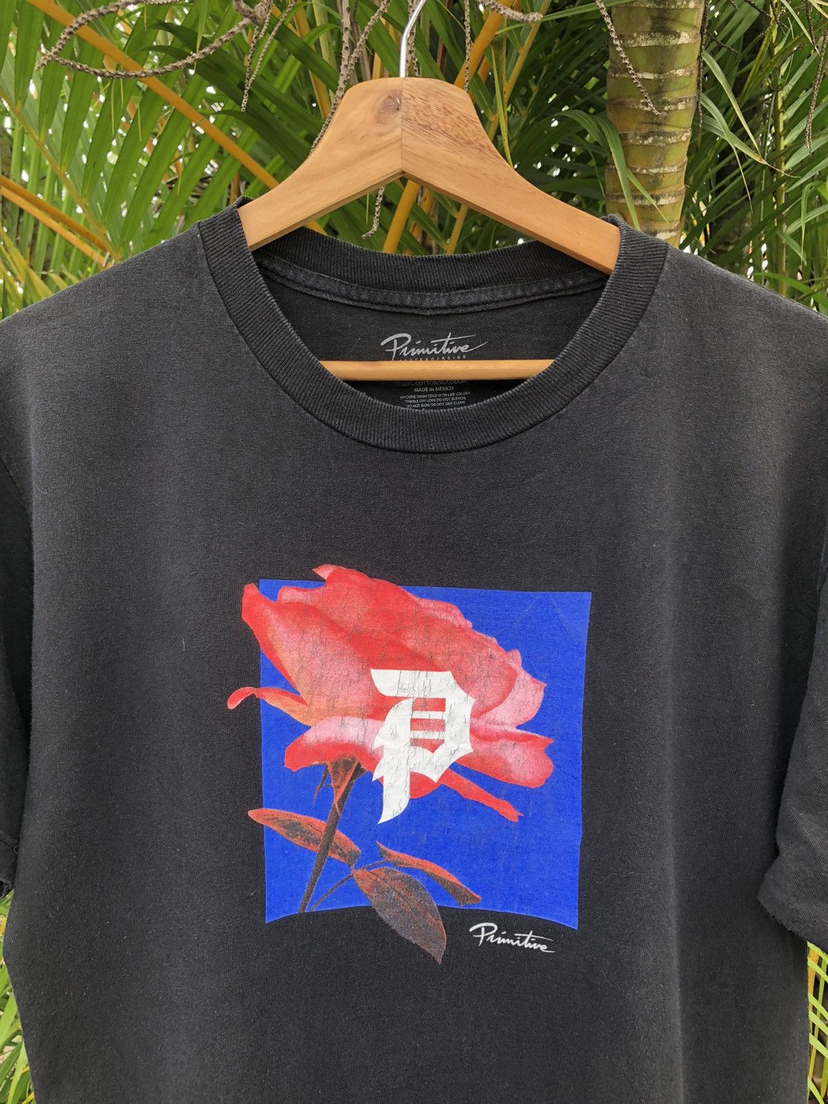 Last Drop🔥Rare‼️Primitive Skateboarding Sun Faded T Shirt