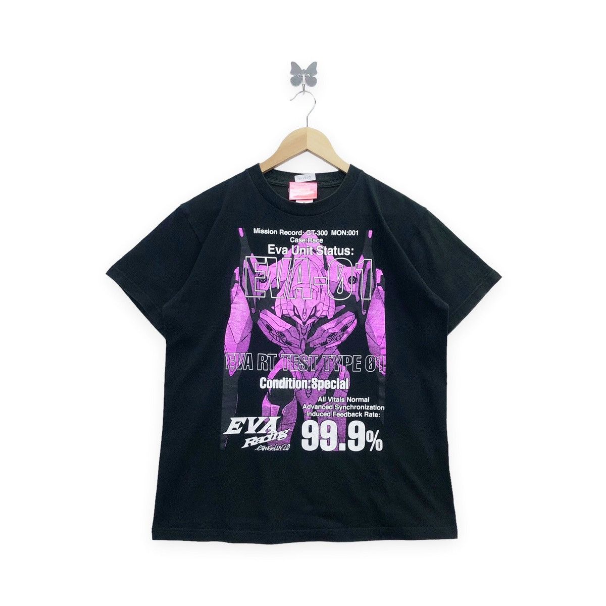 ‘Rare!! Evangelion Eva Racing Anime T-shirt