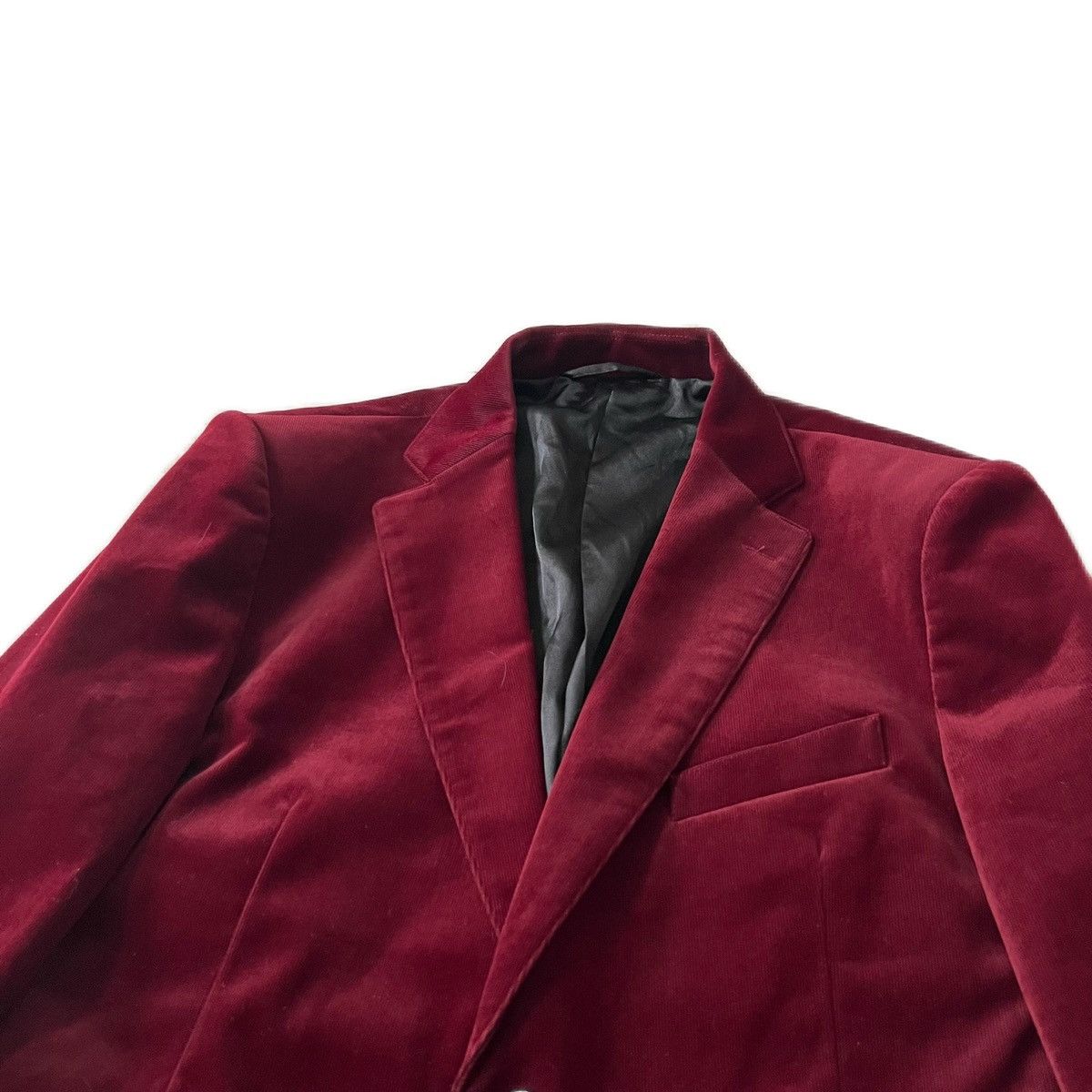 Haider Ackermann Haider Ackermann Red Velvet Blazer Size Medium Size US M / EU 48-50 / 2 - 4 Thumbnail