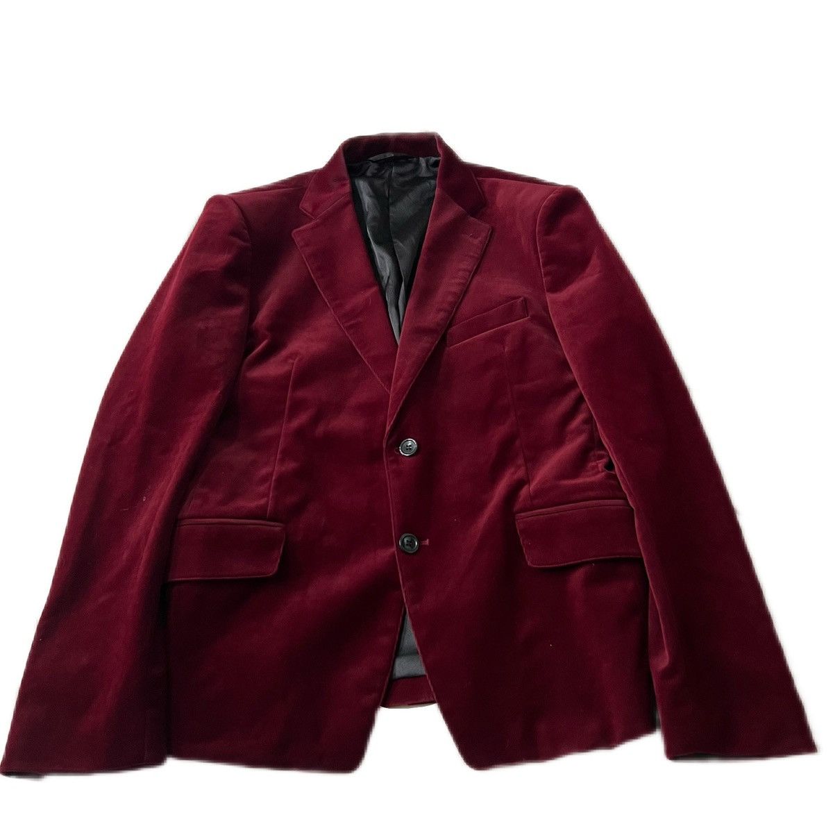 Haider Ackermann Haider Ackermann Red Velvet Blazer Size Medium Size US M / EU 48-50 / 2 - 3 Thumbnail