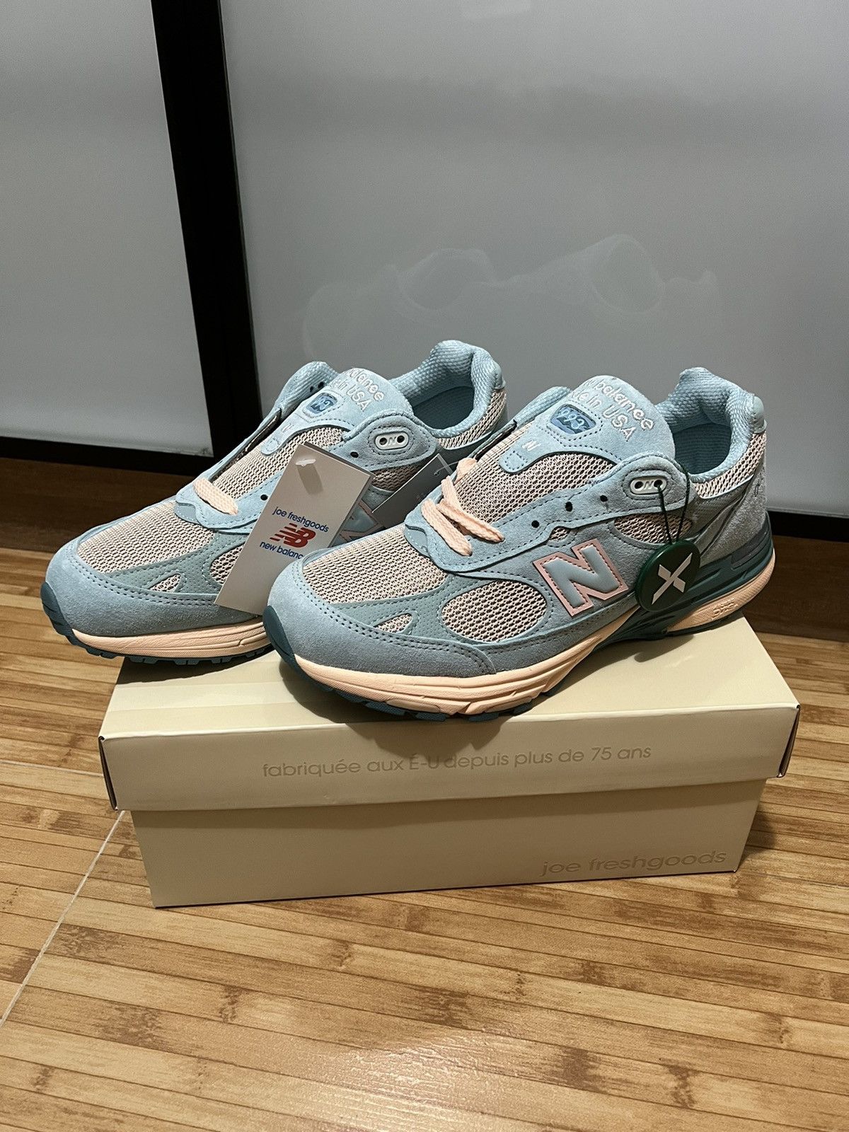 Joe Freshgoods × New Balance New Balance x Joe Freshgoods 993 Artric Blue Size US 8.5 / EU 41-42 - 1 Thumbnail