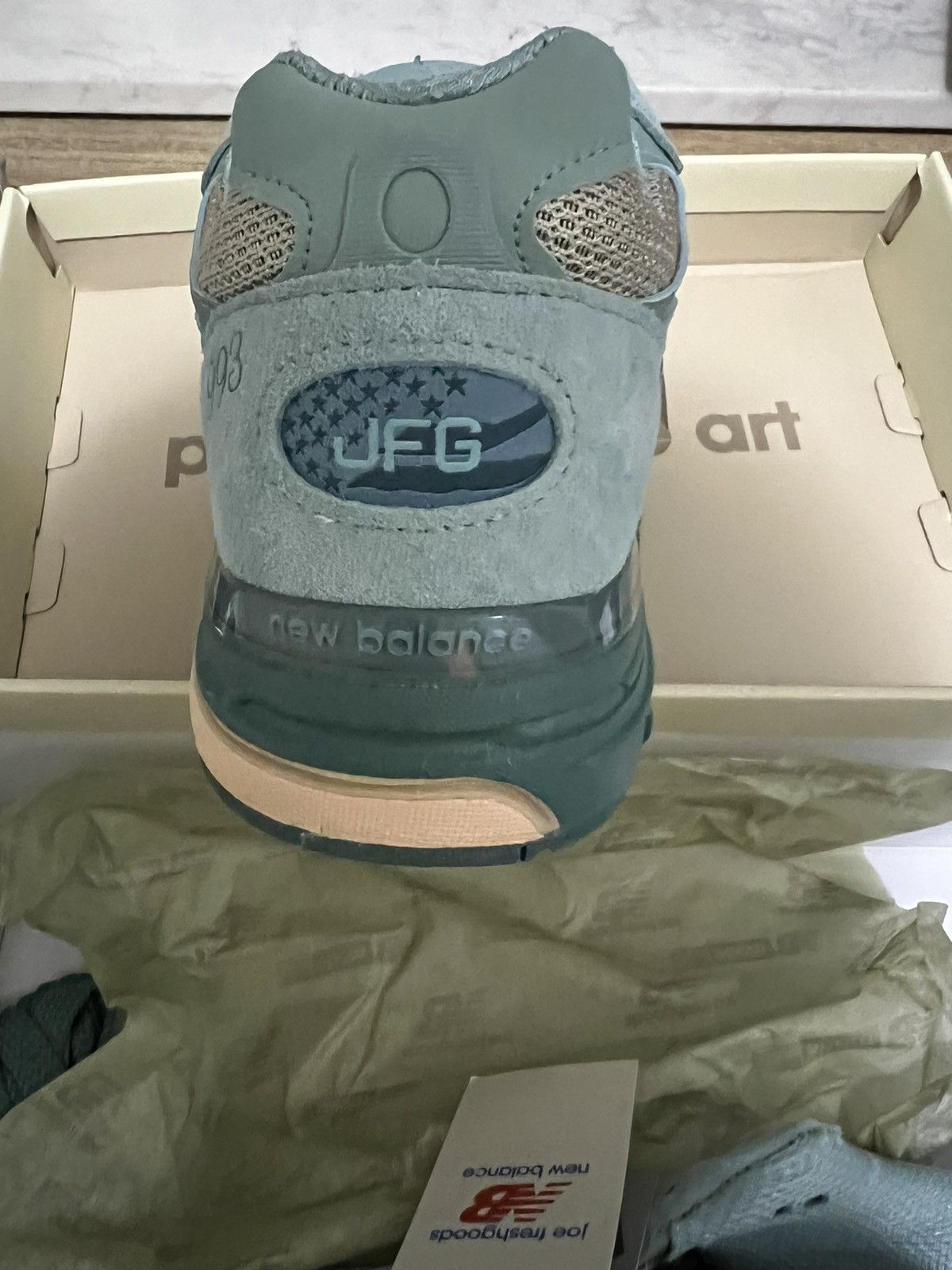 Joe Freshgoods × New Balance New Balance x Joe Freshgoods 993 Artric Blue Size US 8.5 / EU 41-42 - 4 Thumbnail