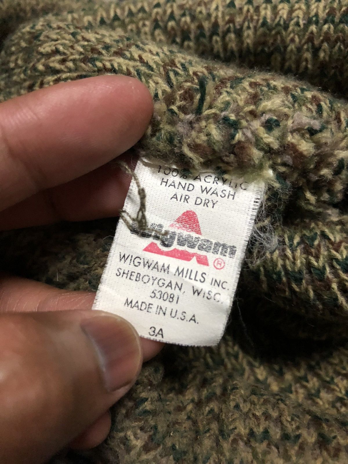 Vintage WIGWAM USA SNOWCAP BEANIE Size ONE SIZE - 4 Thumbnail
