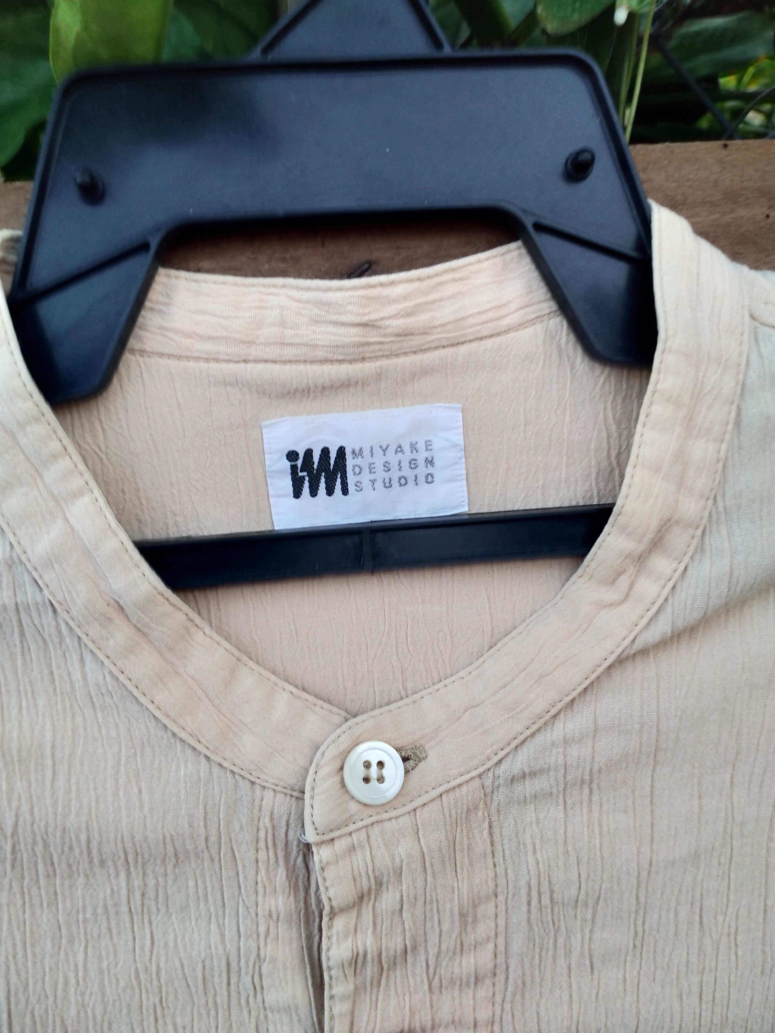 Issey Miyake IM BY ISSEY MIYAKE WRINKLE SHIRT Size US M / EU 48-50 / 2 - 3 Thumbnail