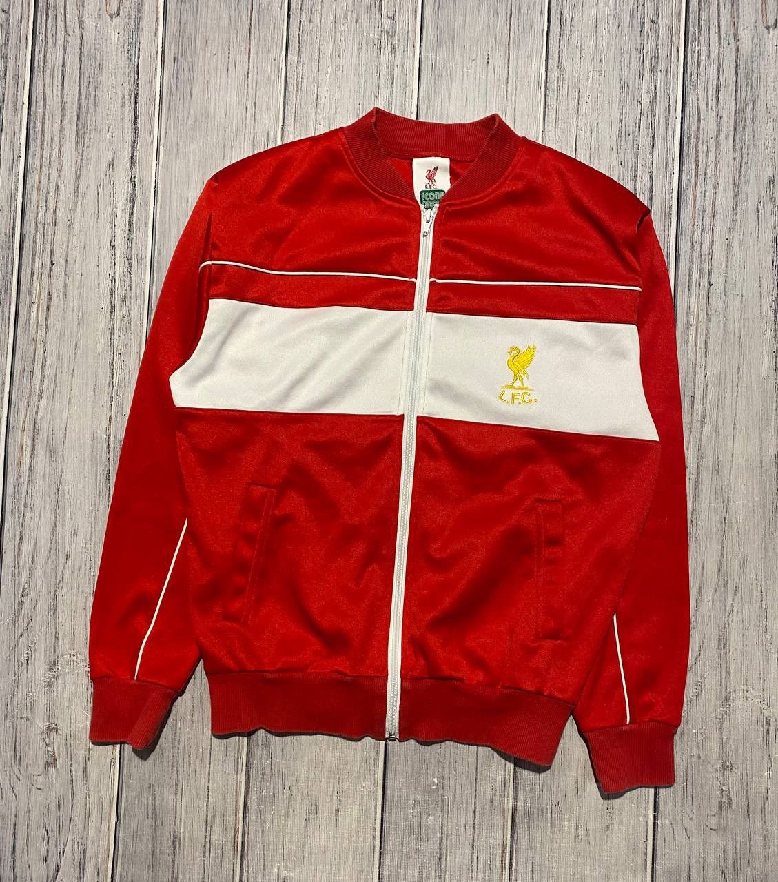 Vintage Vintage Score Draw Liverpool 1982 Retro Training Jacket Size US S / EU 44-46 / 1 - 1 Thumbnail