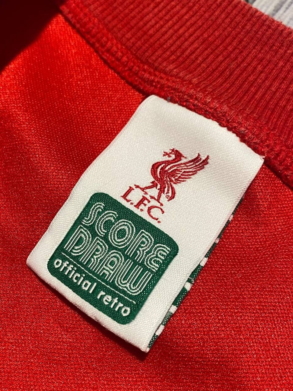Vintage Vintage Score Draw Liverpool 1982 Retro Training Jacket Size US S / EU 44-46 / 1 - 6 Thumbnail