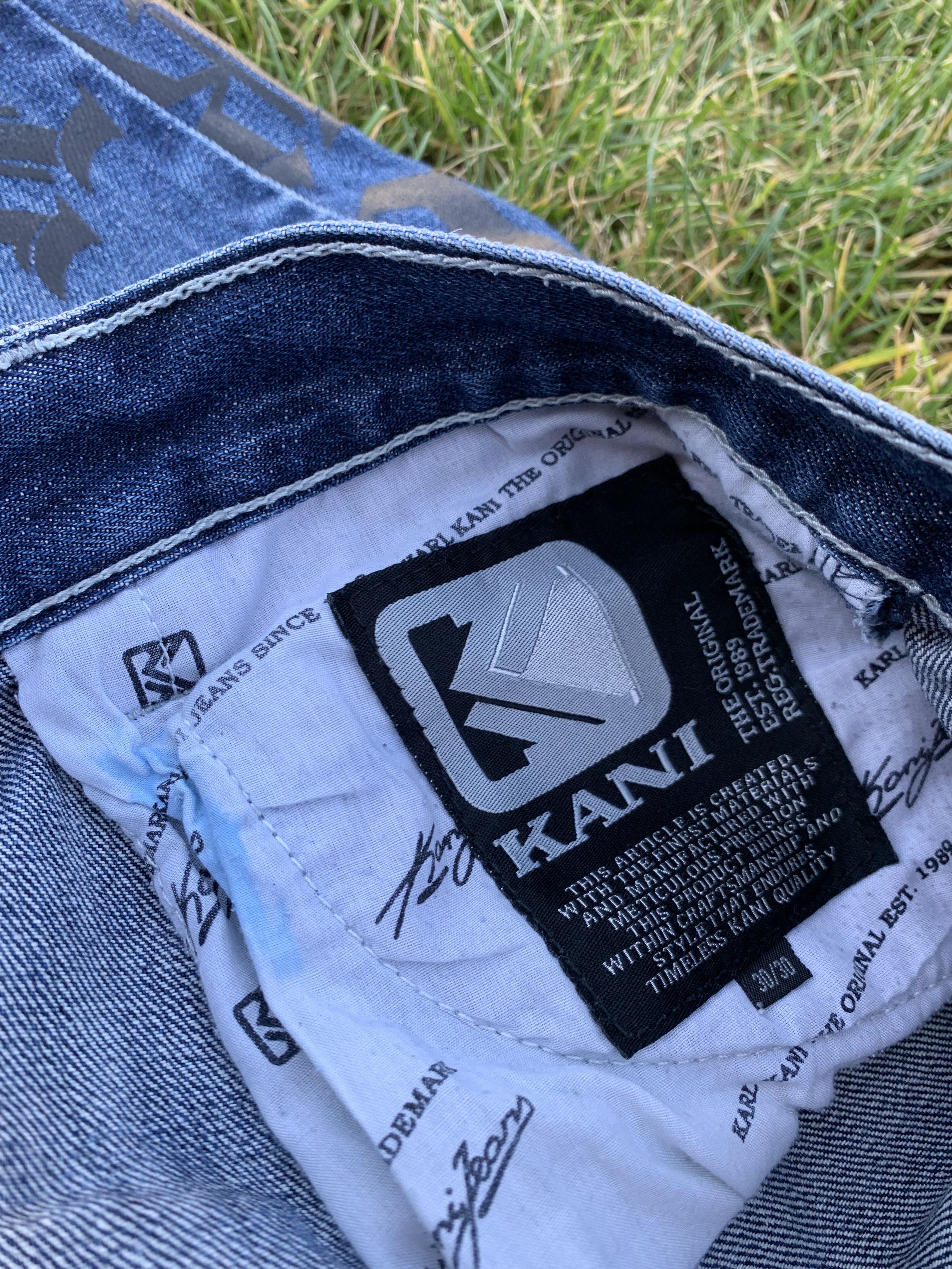 Karl Kani Vintage Karl Kani Printed Logo Jeans size 30 Size US 30 / EU 46 - 4 Thumbnail