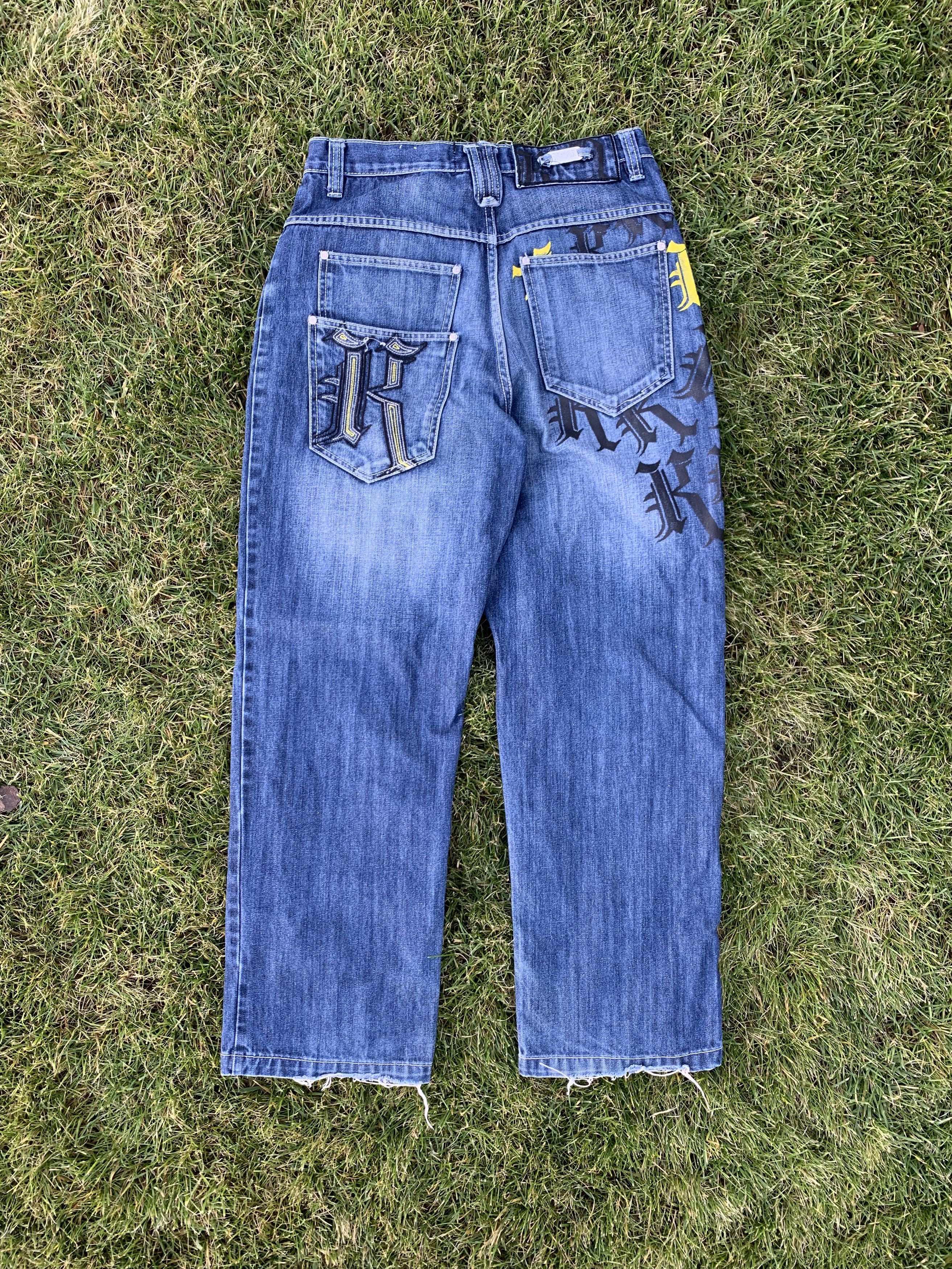 Karl Kani Vintage Karl Kani Printed Logo Jeans size 30 Size US 30 / EU 46 - 1 Thumbnail