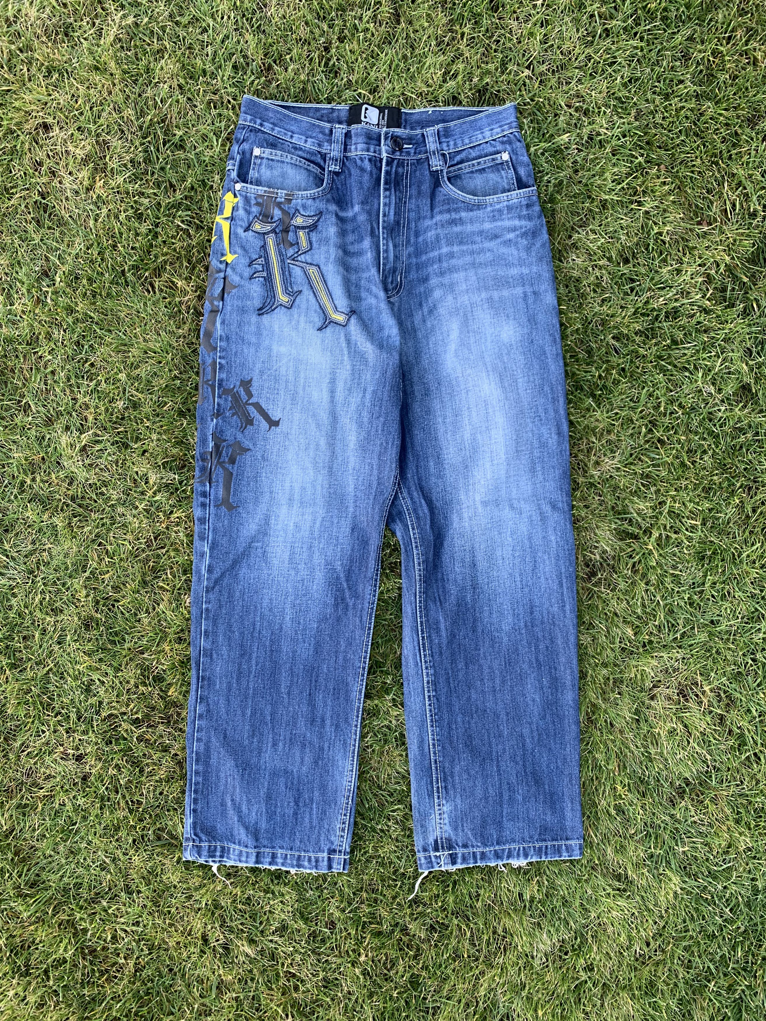 Karl Kani Vintage Karl Kani Printed Logo Jeans size 30 Size US 30 / EU 46 - 2 Thumbnail