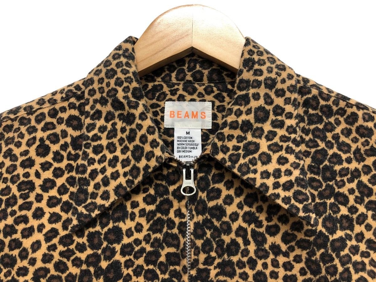 Beams Plus × Japanese Brand WILD 🔥 LEOPARD ANIMAL PRINTED ZIPPER GLAM ROCKSTAR JACKET Size US M / EU 48-50 / 2 - 5 Thumbnail