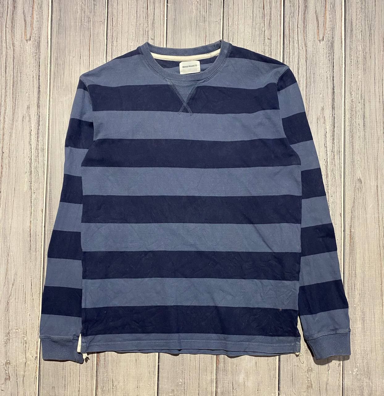Norse Projects Norse Projects Patric Long Sleeve Tee Striped Size US L / EU 52-54 / 3 - 1 Thumbnail