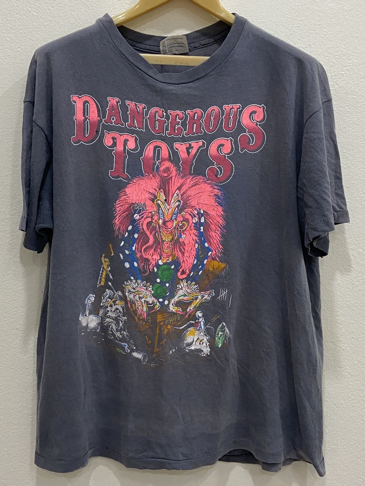 Band Tees × Vintage 🔥🌎Free Shipping🌍🔥 Vintage 1987s Dangerous toys Tour ...