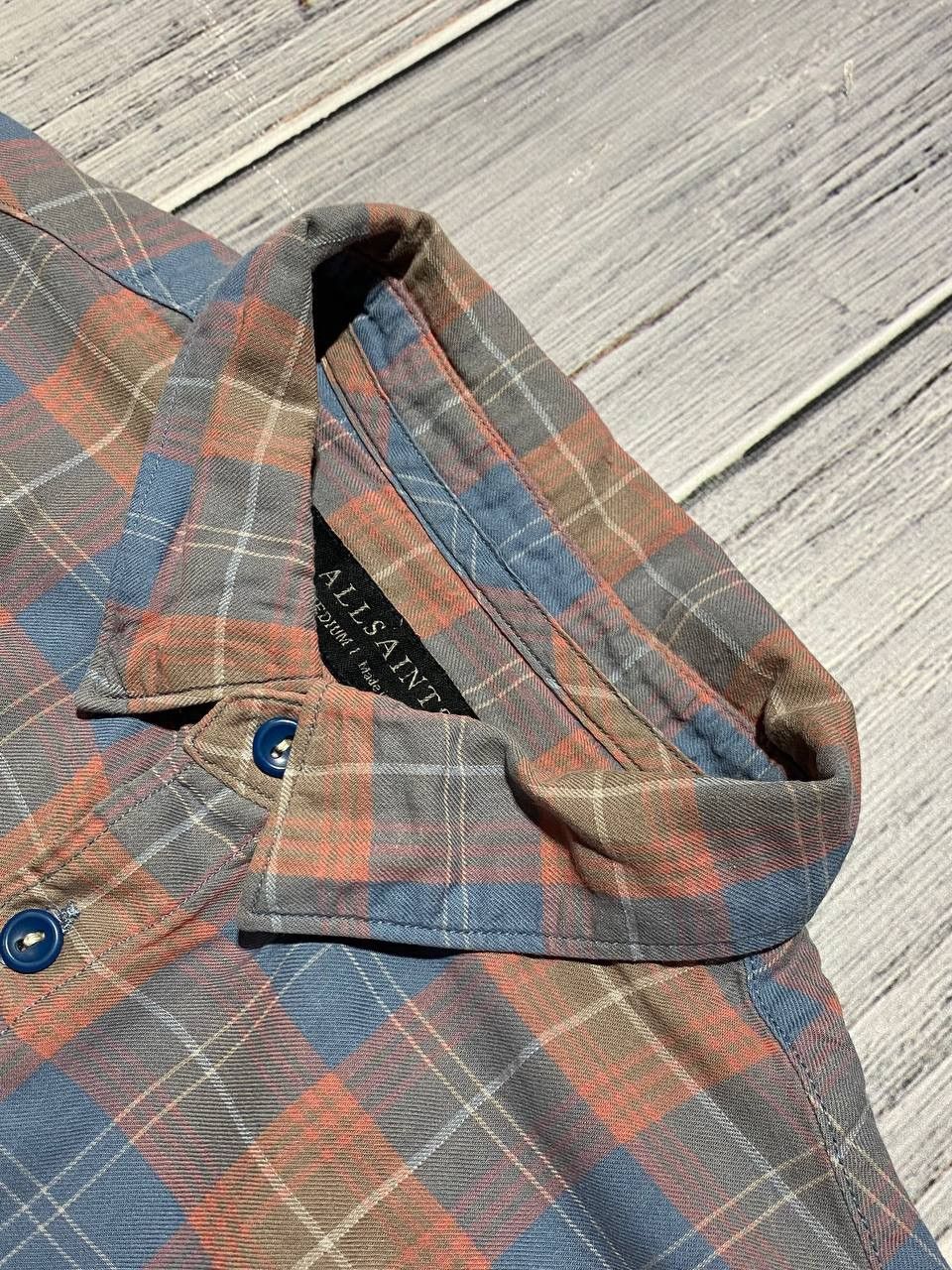 Allsaints Allsaints Shirt Burtons Long Sleeve Size US M / EU 48-50 / 2 - 5 Thumbnail