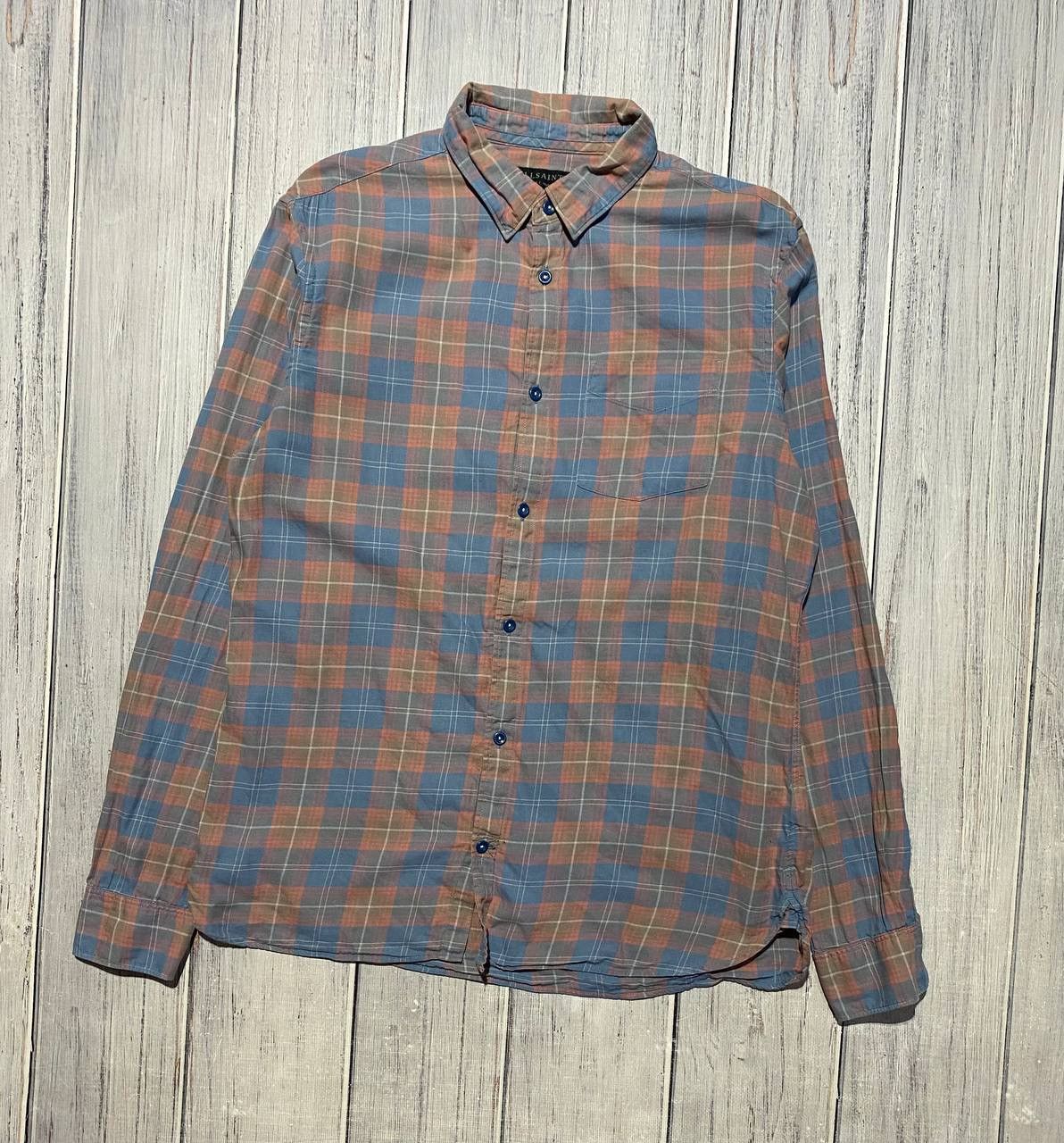 Allsaints Allsaints Shirt Burtons Long Sleeve Size US M / EU 48-50 / 2 - 1 Thumbnail