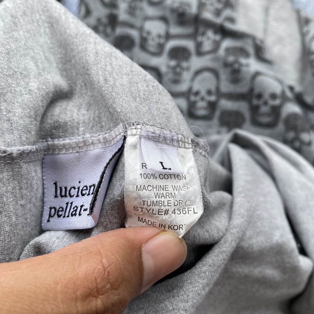 Japanese Brand × Lucien Pellat-Finet skull full printed Size US L / EU 52-54 / 3 - 6 Thumbnail