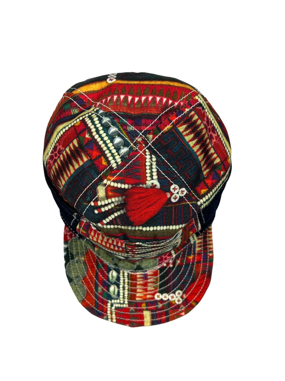 Japanese Brand Amina 🇯🇵 Rebuilt Worker Denim Hat Size ONE SIZE - 3 Thumbnail