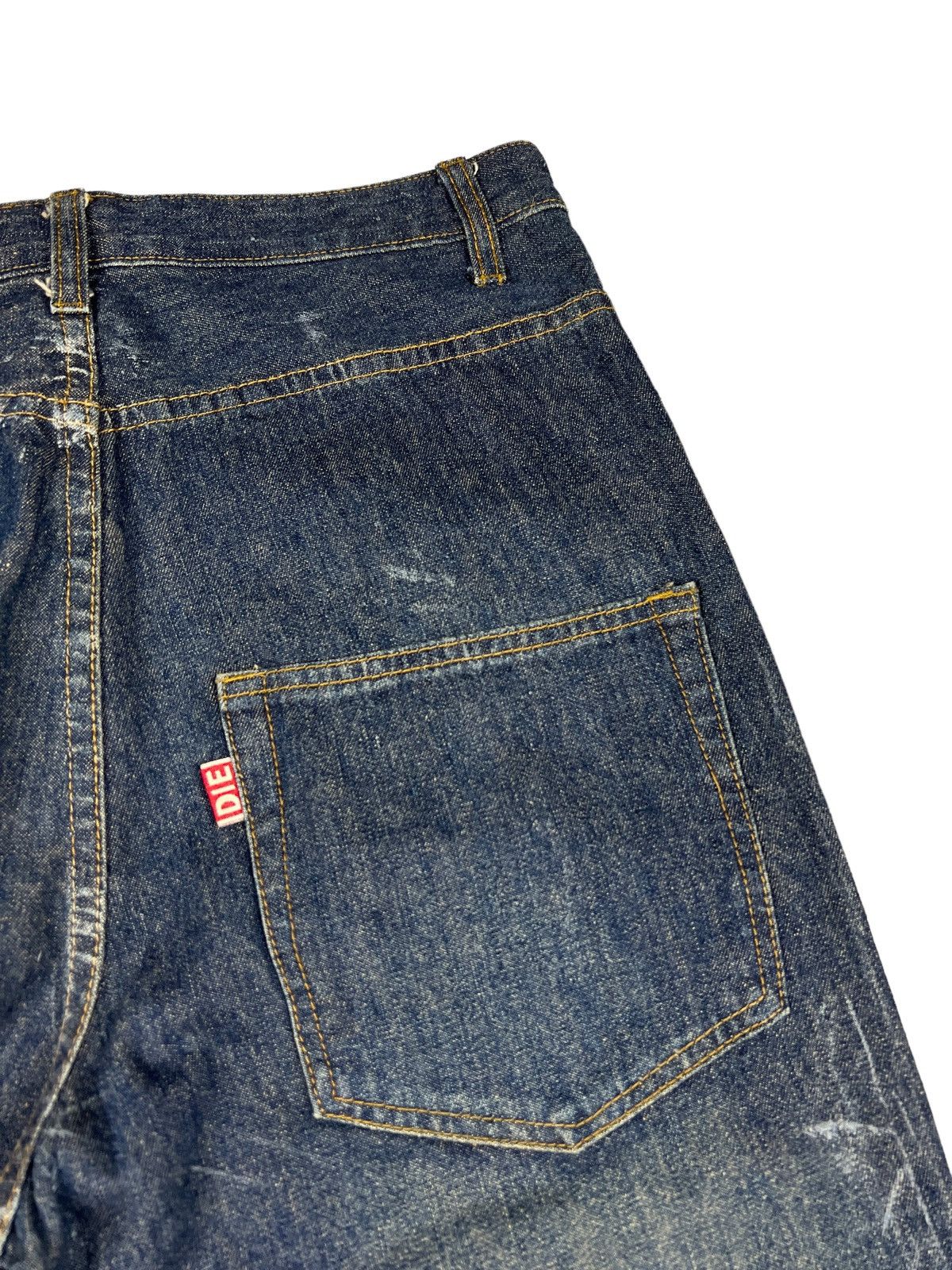 Japanese Brand HN+DIE 🇯🇵 ‘The Fall Of Man” Adam & Eve Poem Denim Size US 29 - 9 Thumbnail