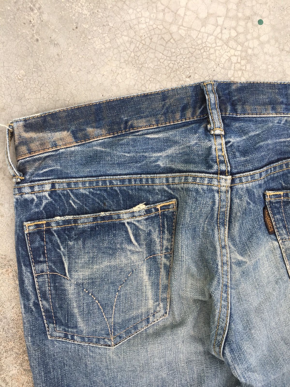 Hysteric Glamour HYSTERIC GLAMOUR FLARED STUDDED STONE WASHED Size US 32 / EU 48 - 19 Thumbnail