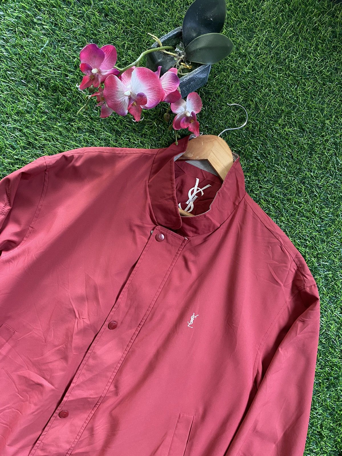 Vintage × Yves Saint Laurent Ysl Coach Jacket Size US L / EU 52-54 / 3 - 2 Thumbnail